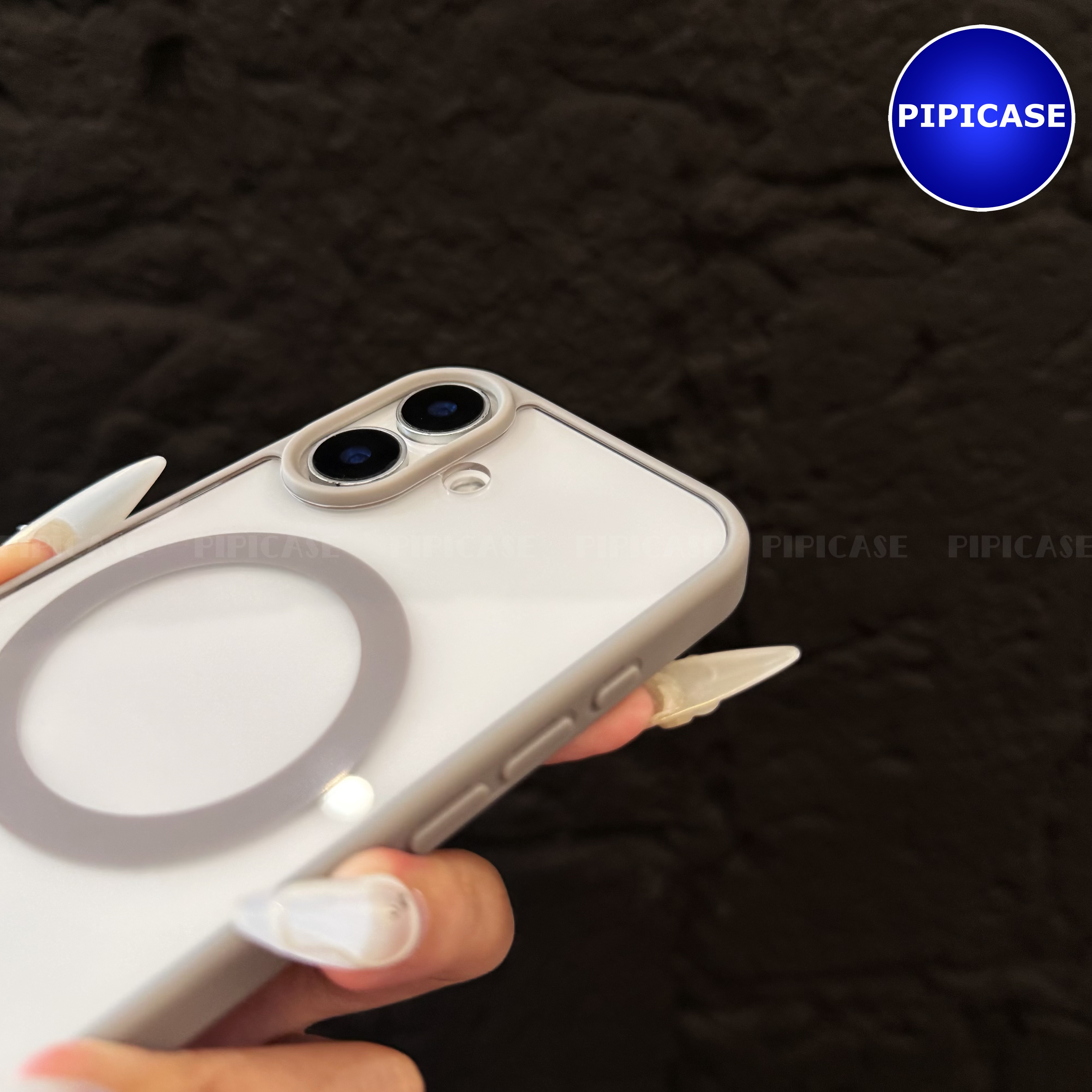 Ốp Lưng iPhone 16 - Chic - Xám_thumbnail_7