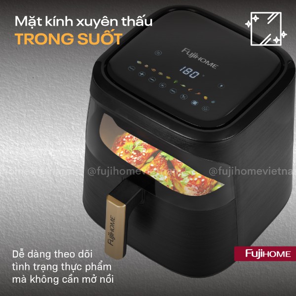 Nồi chiên không dầu Fujihome A8DG1NEW 8Lít_thumbnail_7