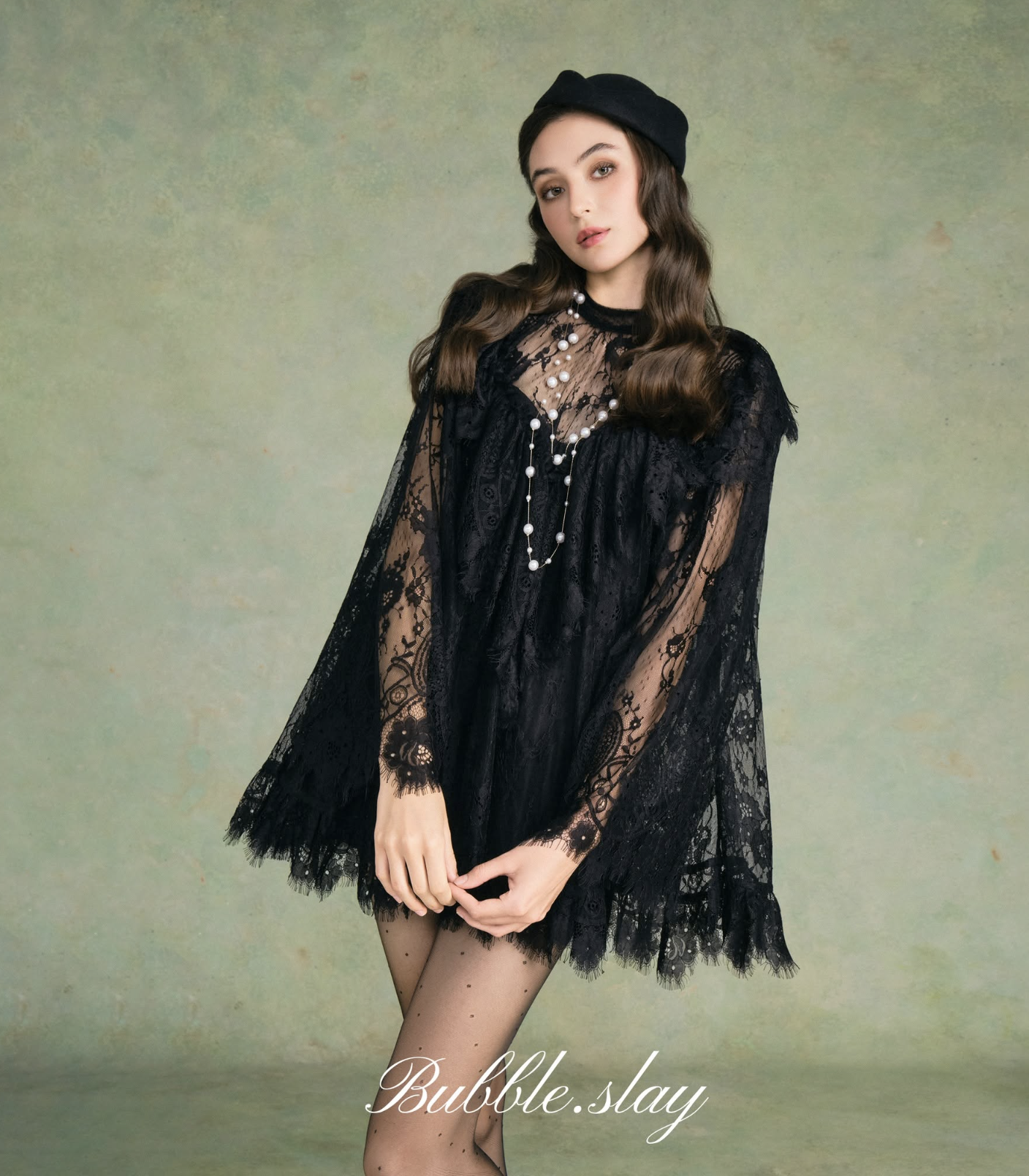 BUBBLE - EVELYN BLACK DRESS SET_thumbnail_2