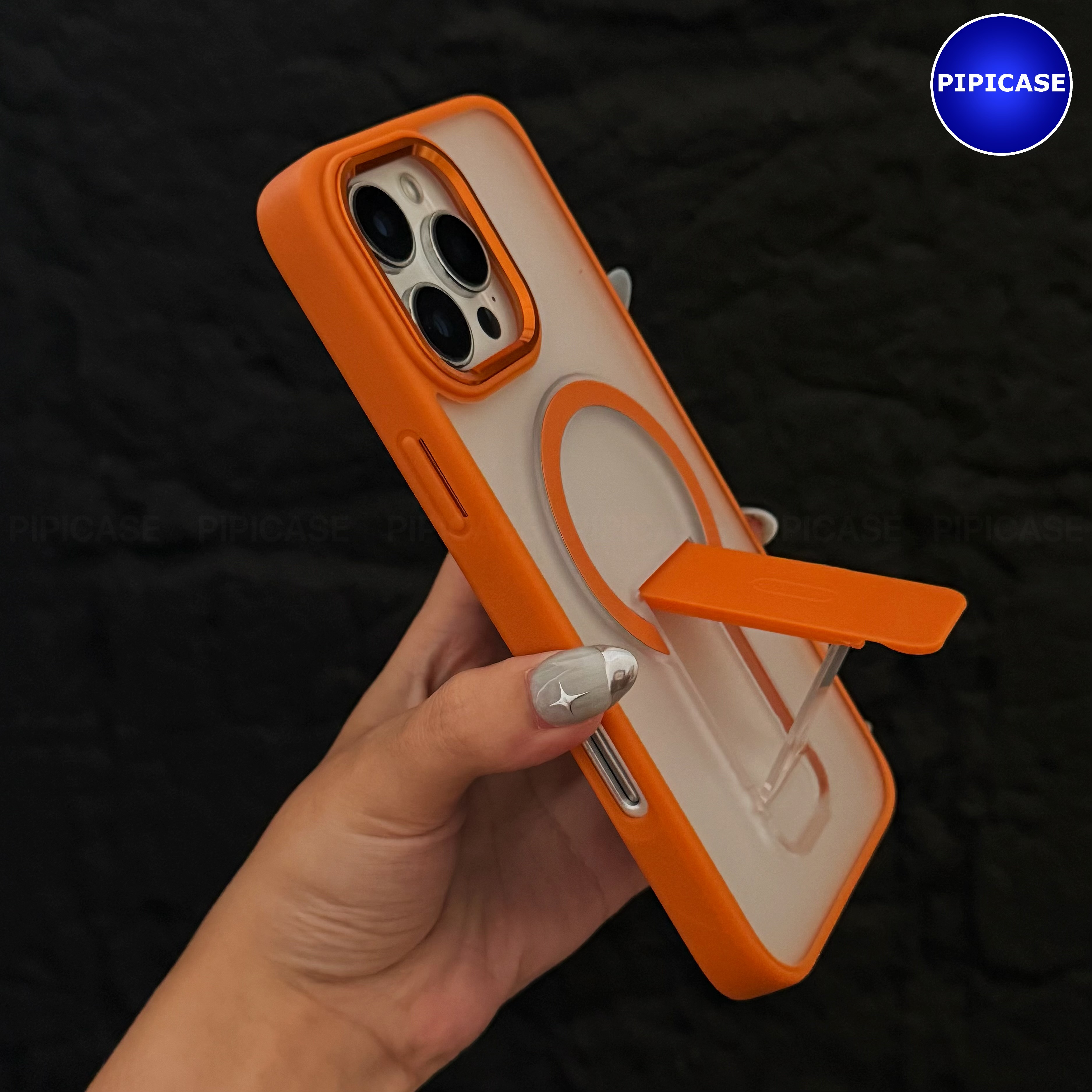 Ốp Lưng iPhone 16 Pro Max - Quin - Cam_thumbnail_4
