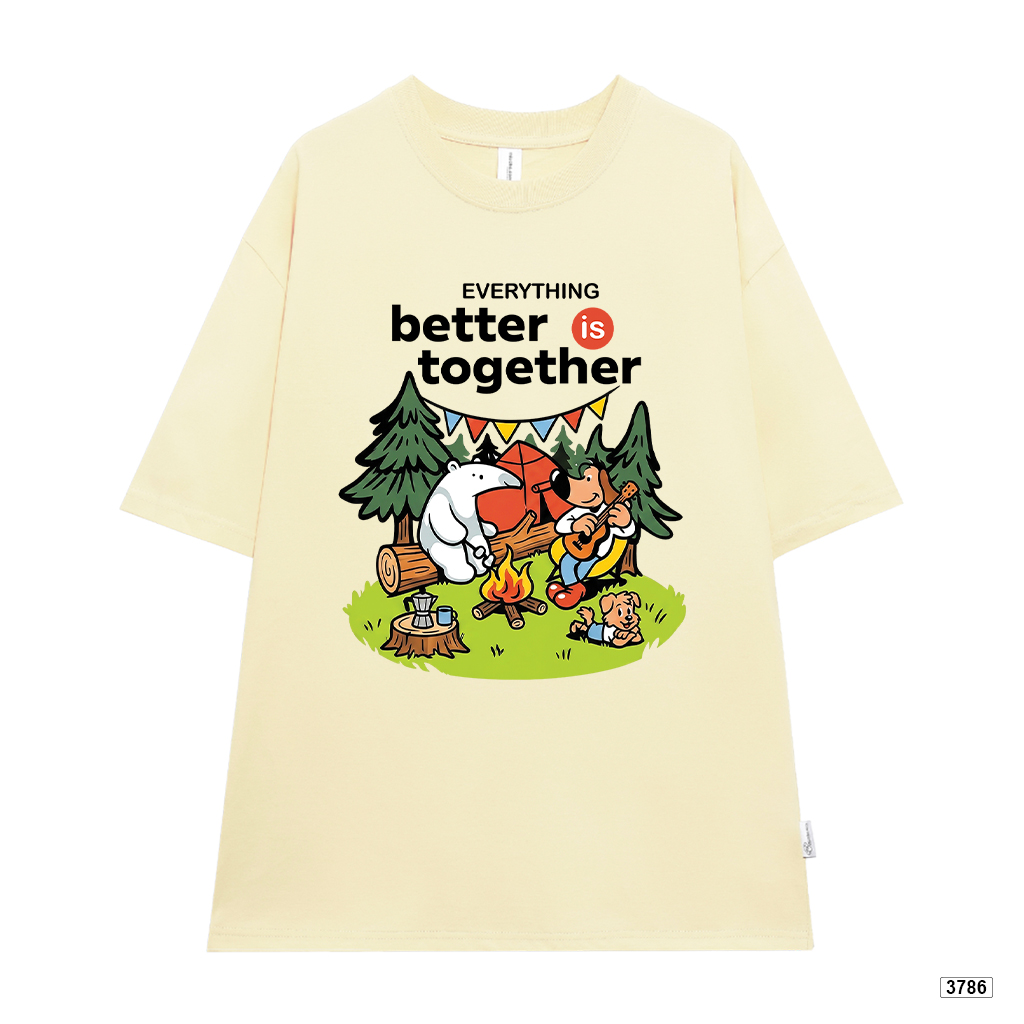 Áo thun gia đình mẹ và bé Better Together in hình cute Kado 3785_thumbnail_13