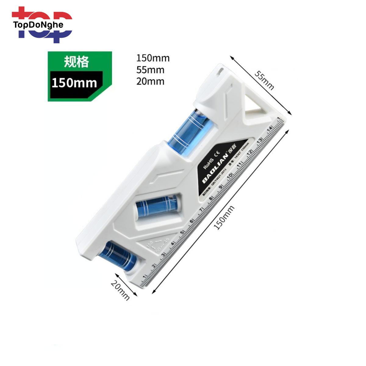 Thước thuỷ nước livo mini BAOLIAN đo  chiều  cân bằng chuẩn - Cao cấp chính hãng - Nam chấm từ cực mạnh_thumbnail_3