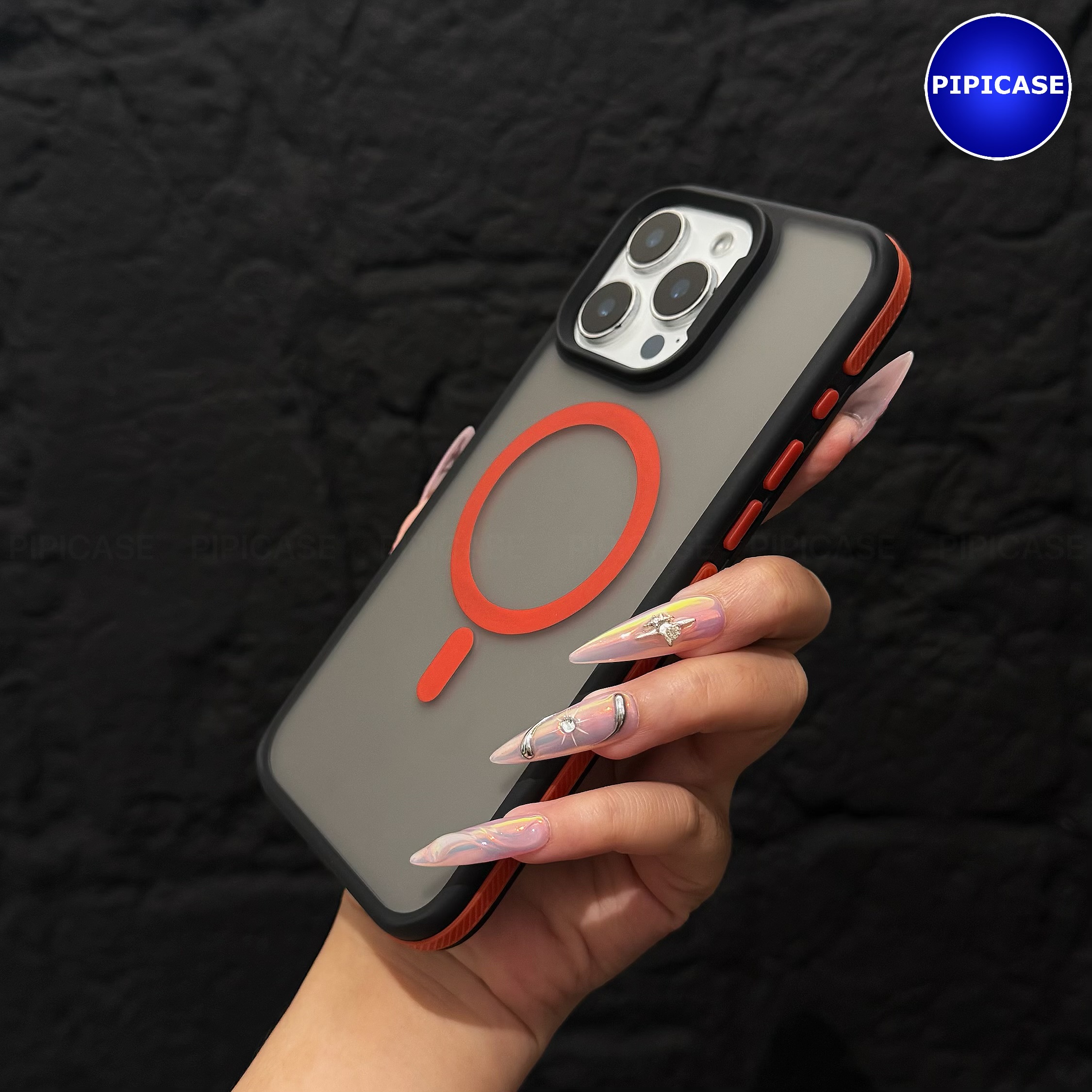 Ốp Lưng iPhone 15 Pro Max - Map - Đỏ_thumbnail_11