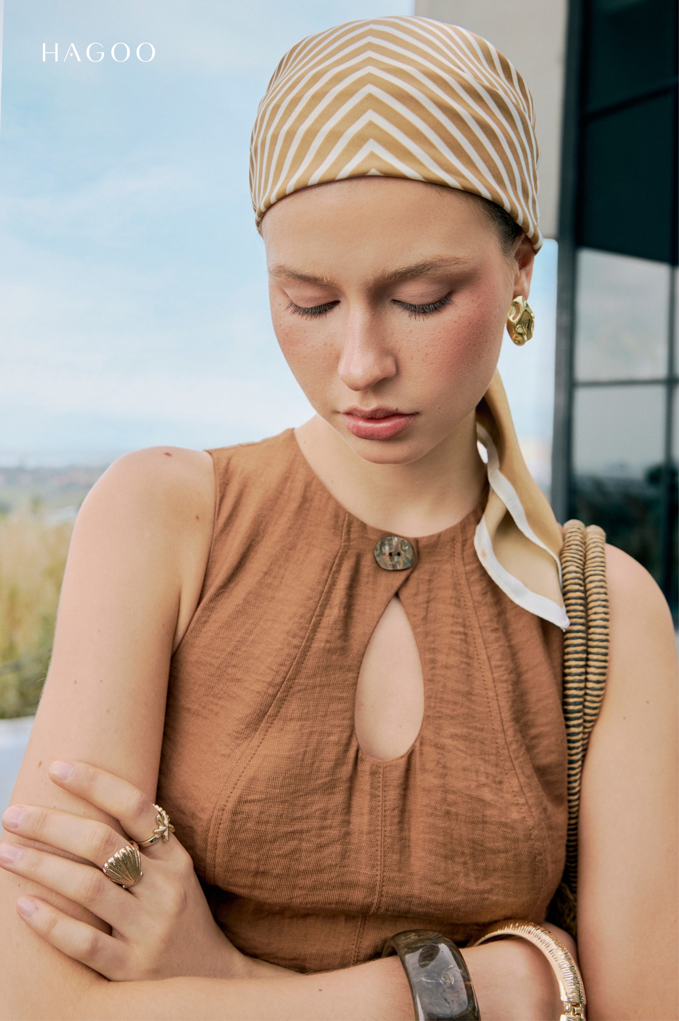 Váy tơ bổ can phồng hông HAGOO_thumbnail_2