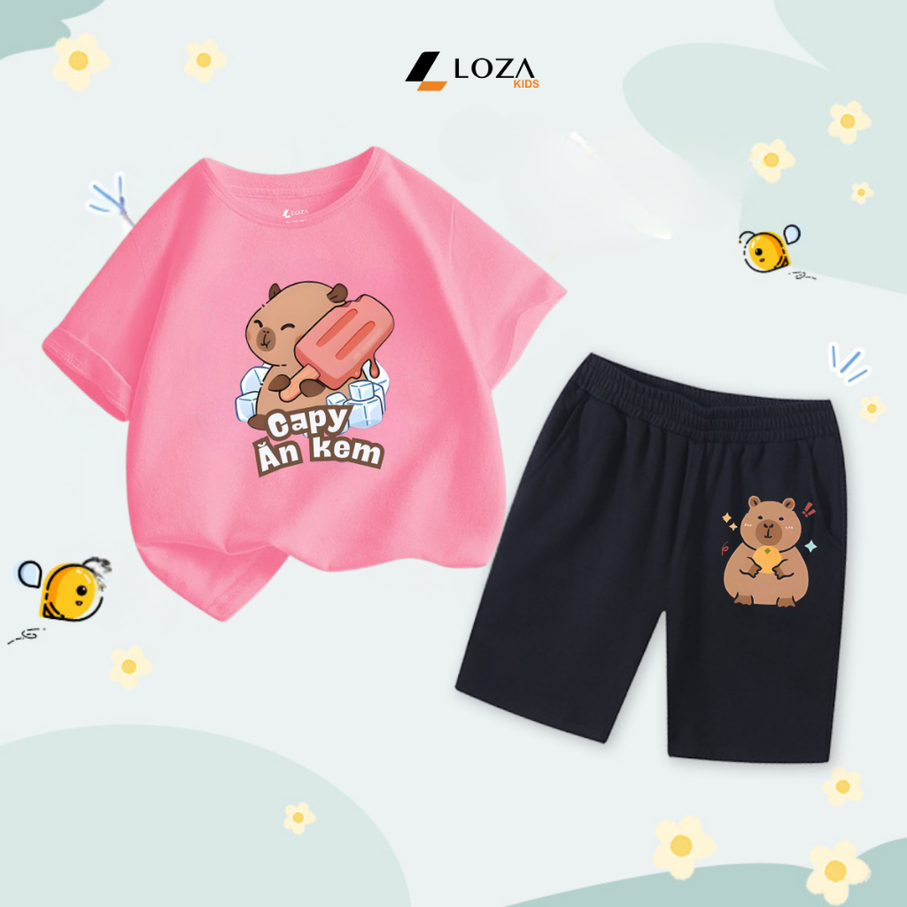 [XẢ KHO SIZE 130] Bộ đồ cho bé gái nhiều mẫu - Quần áo bé gái  từ 22-26kg - Loza Kids XB005_thumbnail_22