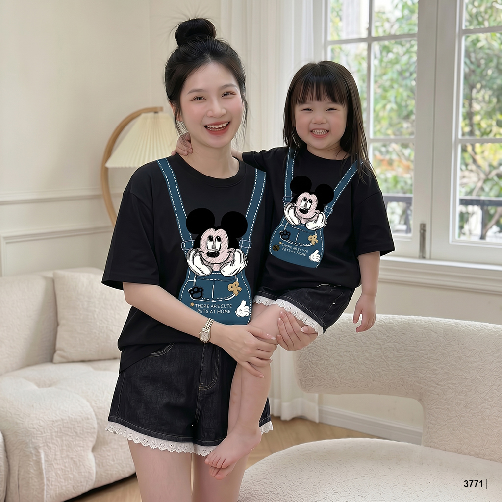Áo thun mẹ và bé Miicky Mouse đáng yêu Kado 3771_thumbnail_3