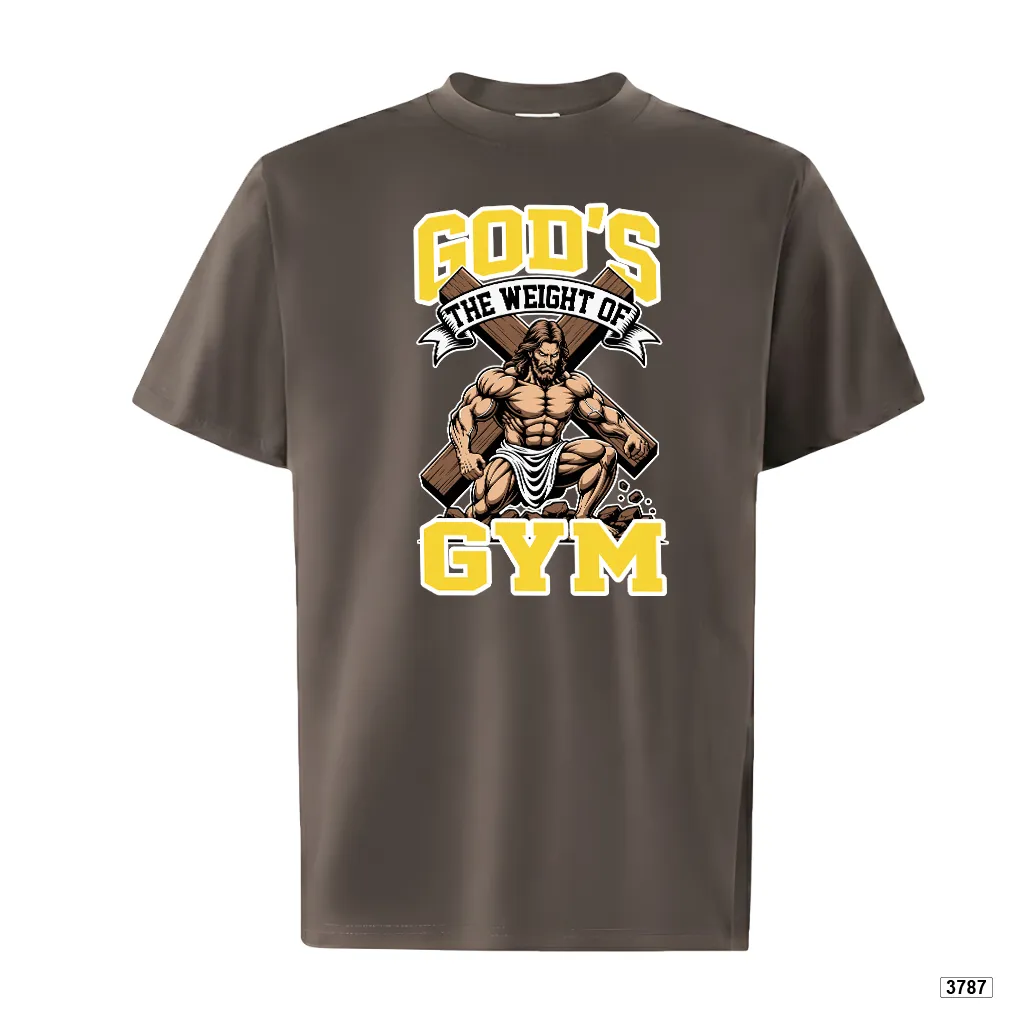 Áo thun nam form rộng God’s Gym phong cách thể thao năng động TeePrint 3787_thumbnail_13