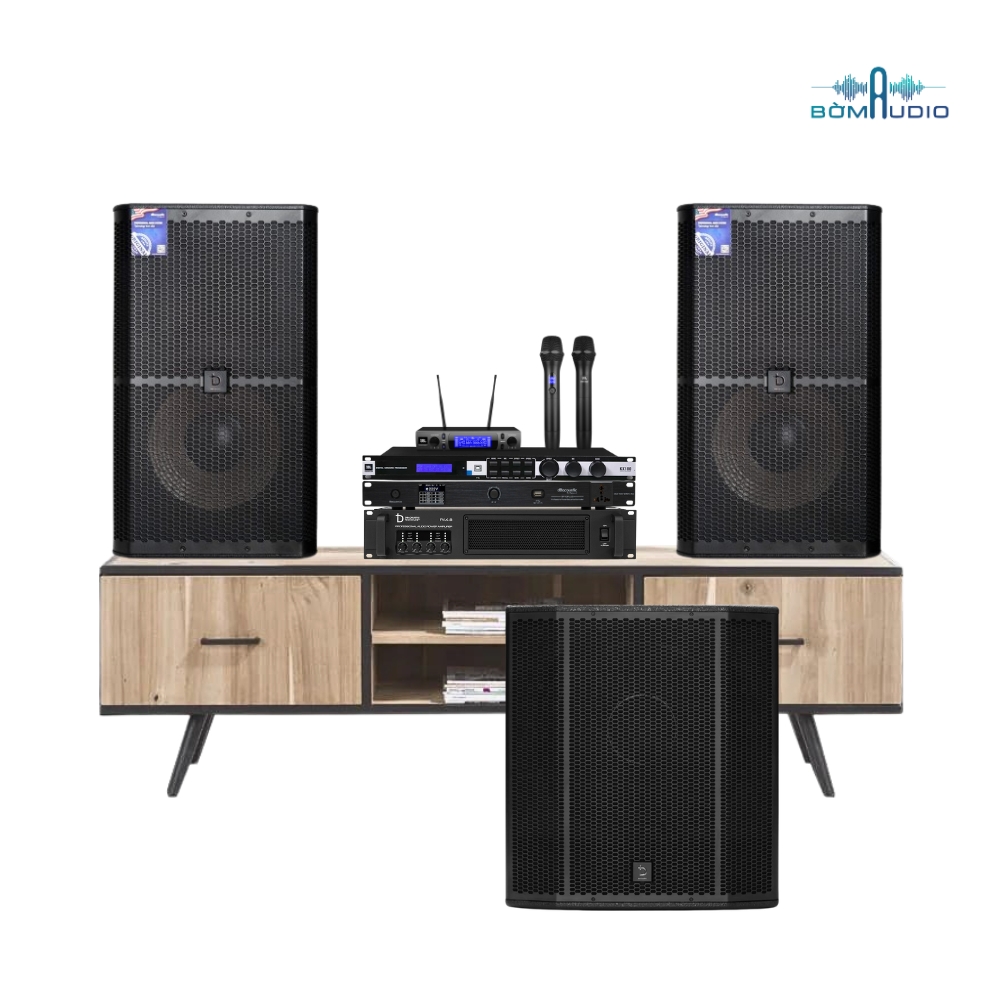 Combo Cục đẩy DBACOUSTIC PA4.8 + Vang Số JBL KX180A + Quản Lý Nguồn DBACOUSTIC SP10PLUS + Micro JBL VM300 + Loa DBACOUSTIC KS912 + Sub DBACOUSTIC KS718S_thumbnail_0