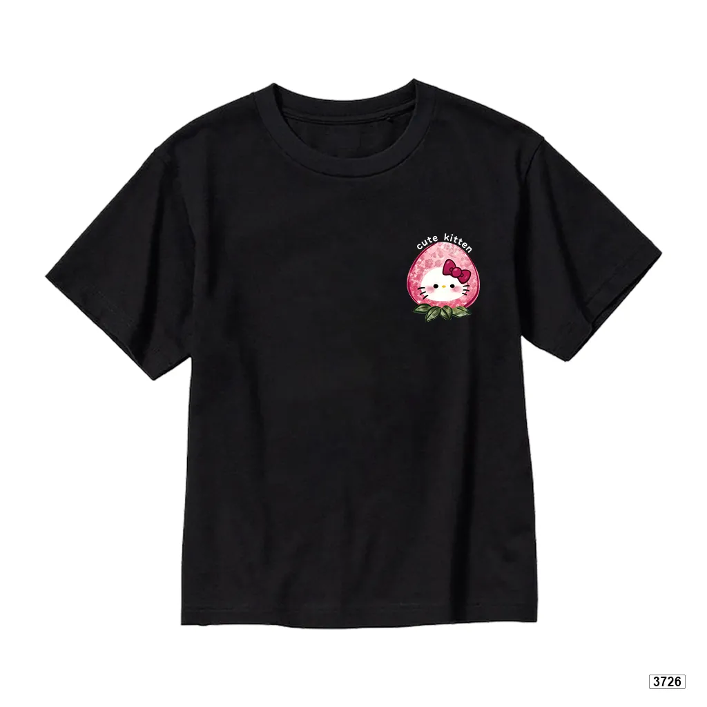 Áo thun bé gái form rộng mùa hè Cute Kitten Kado 3726_thumbnail_8