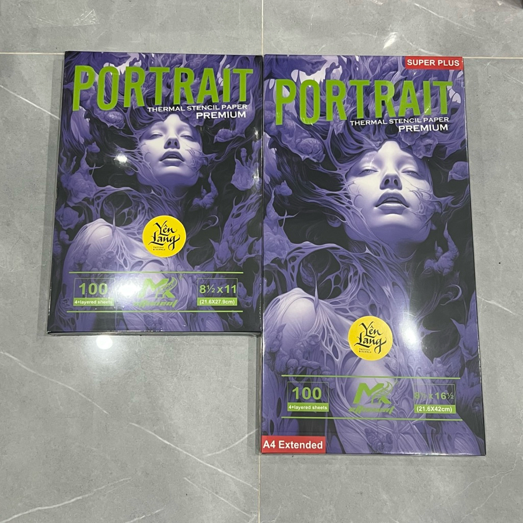 Giấy than PORTRAIT (A4) -  Giấy than nhiệt 4 lớp - Lẻ tờ