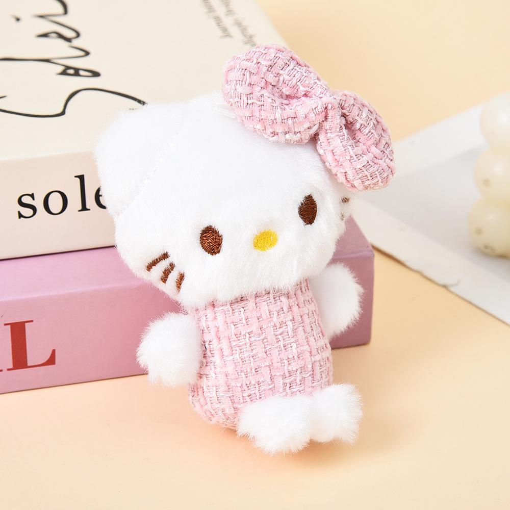 Móc Khoá Kitty Nhồi Bông Đáng Yêu - Phụ Kiện Trang Trí Dễ Thương Cho Bạn PK020
