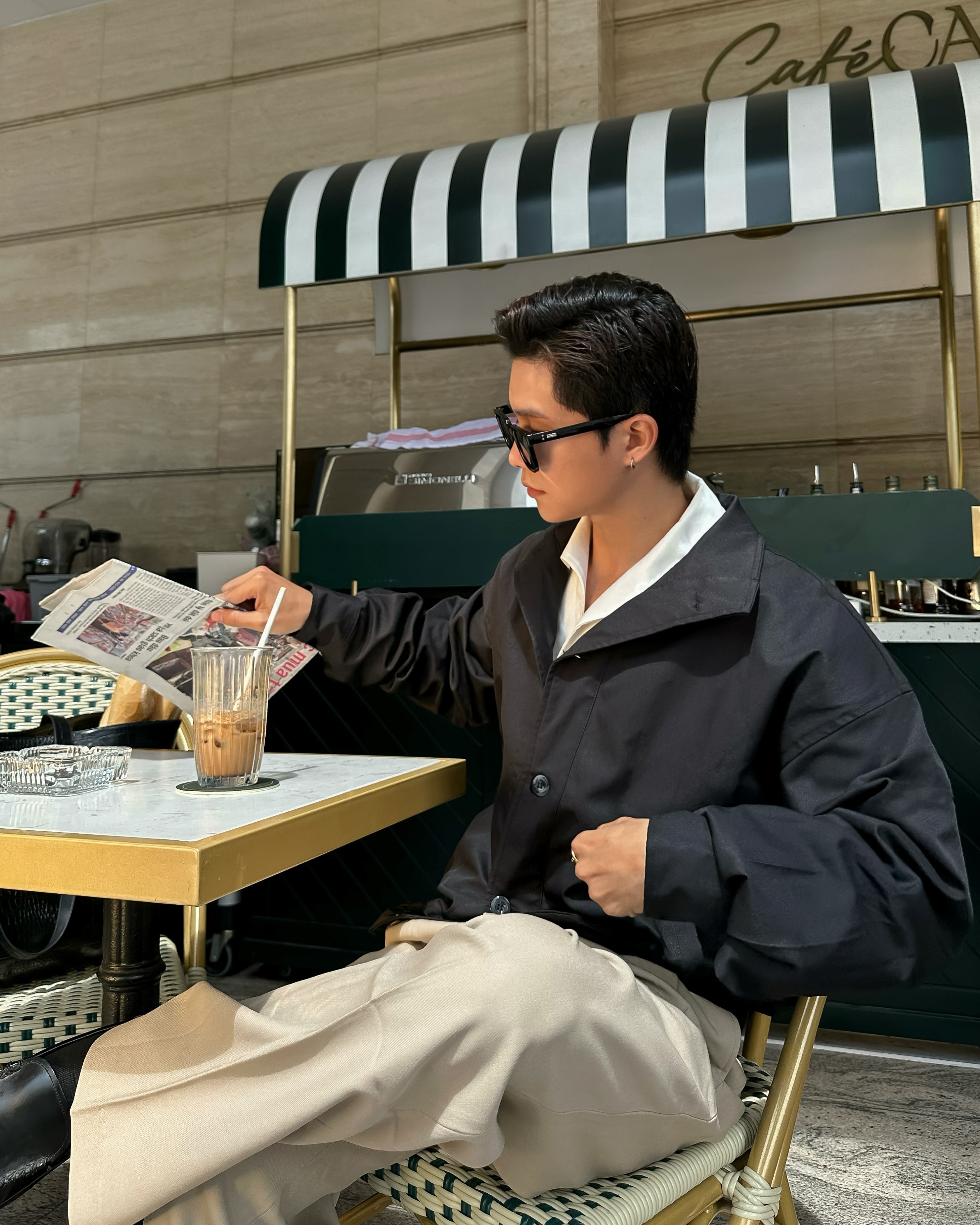 Áo Jacket The Glide Vải Kaki Form Regular_thumbnail_3