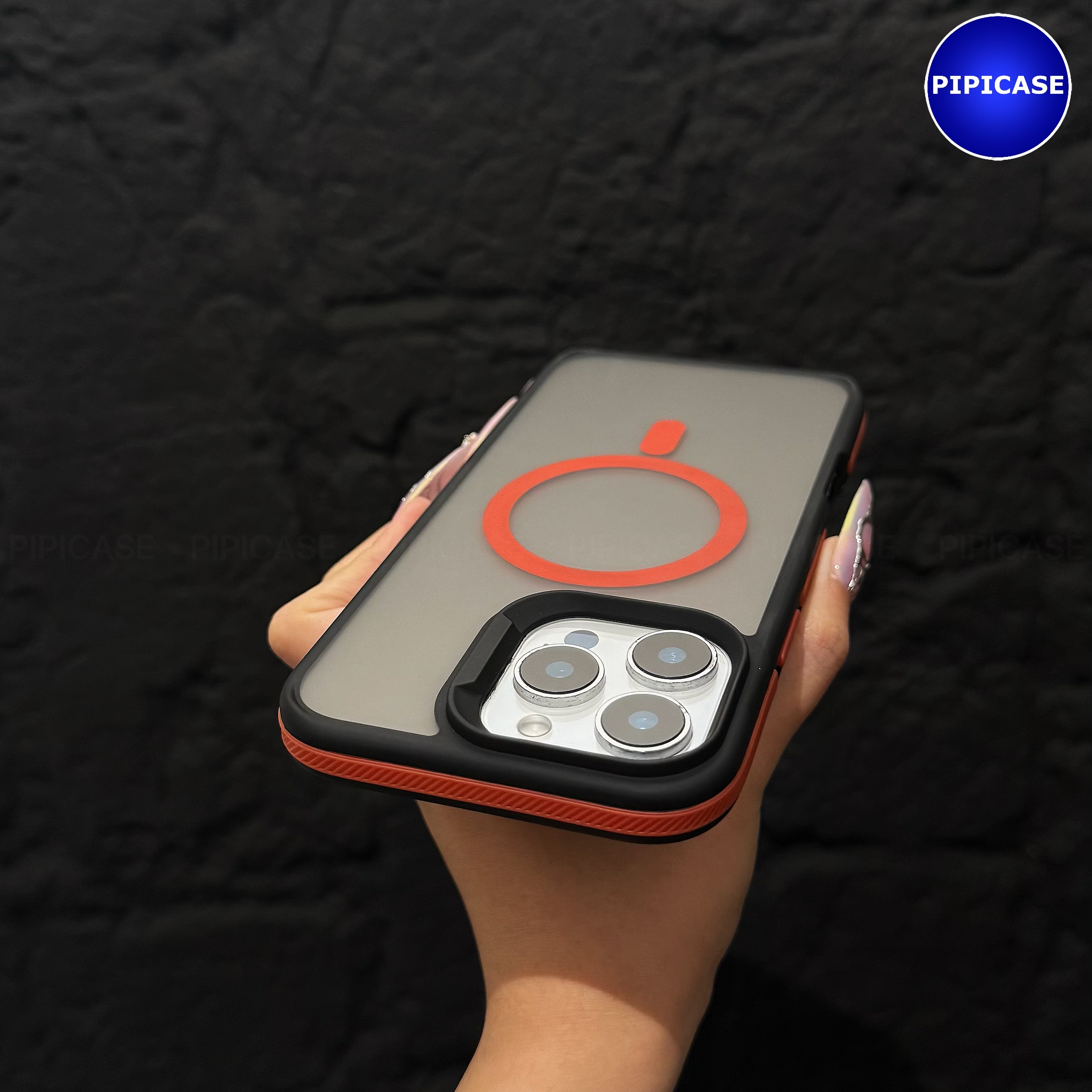Ốp Lưng iPhone 15 Pro Max - Map - Đỏ_thumbnail_12