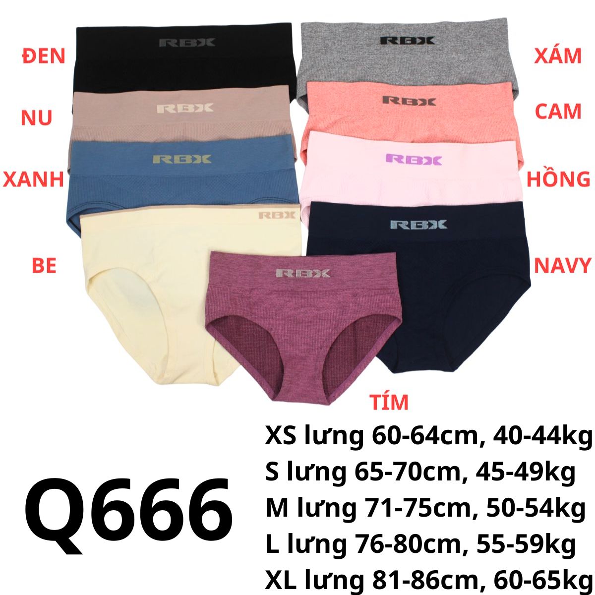 Q666 - Quần chip dệt RB