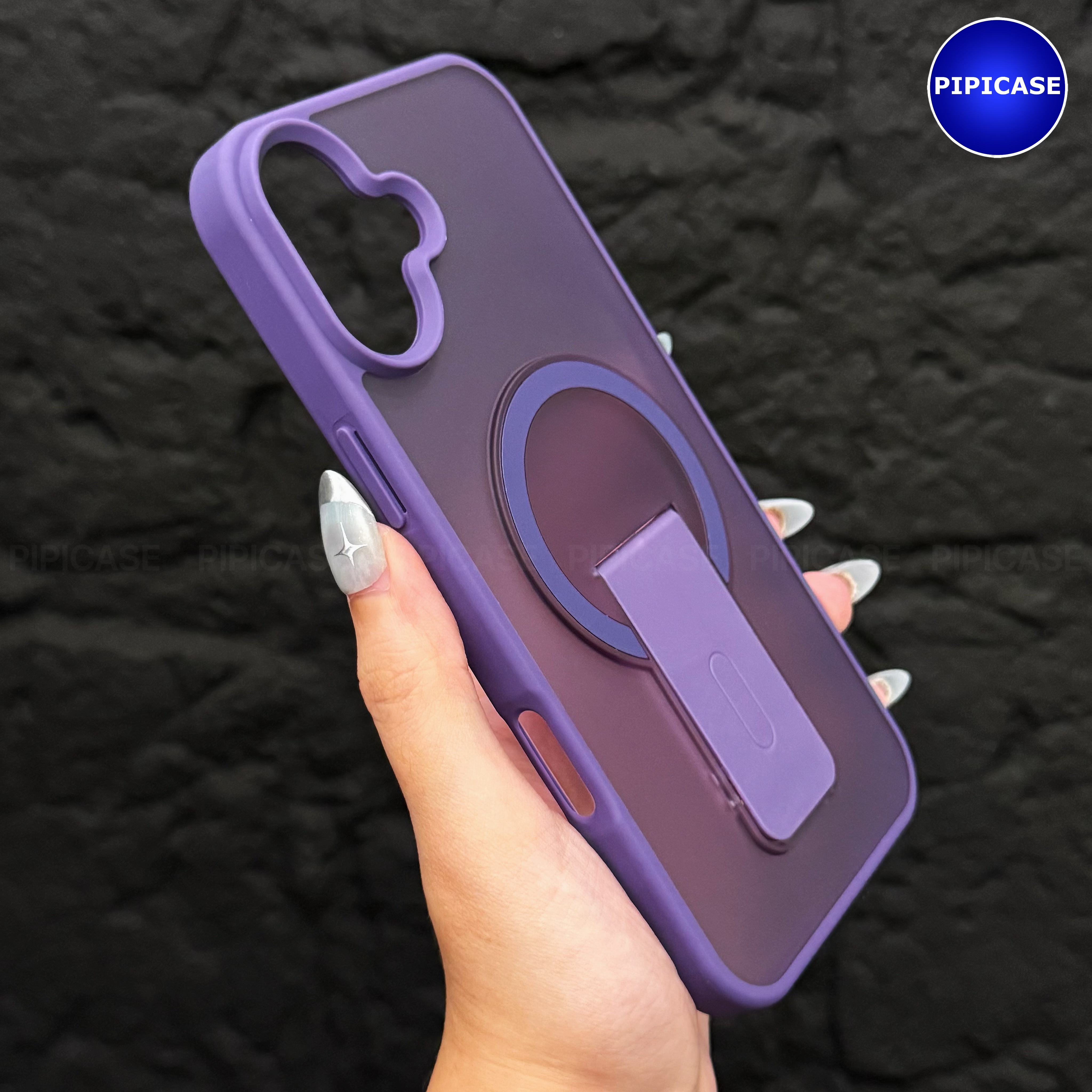 Ốp Lưng iPhone 16 Plus - Quin - Tím Đậm_thumbnail_4