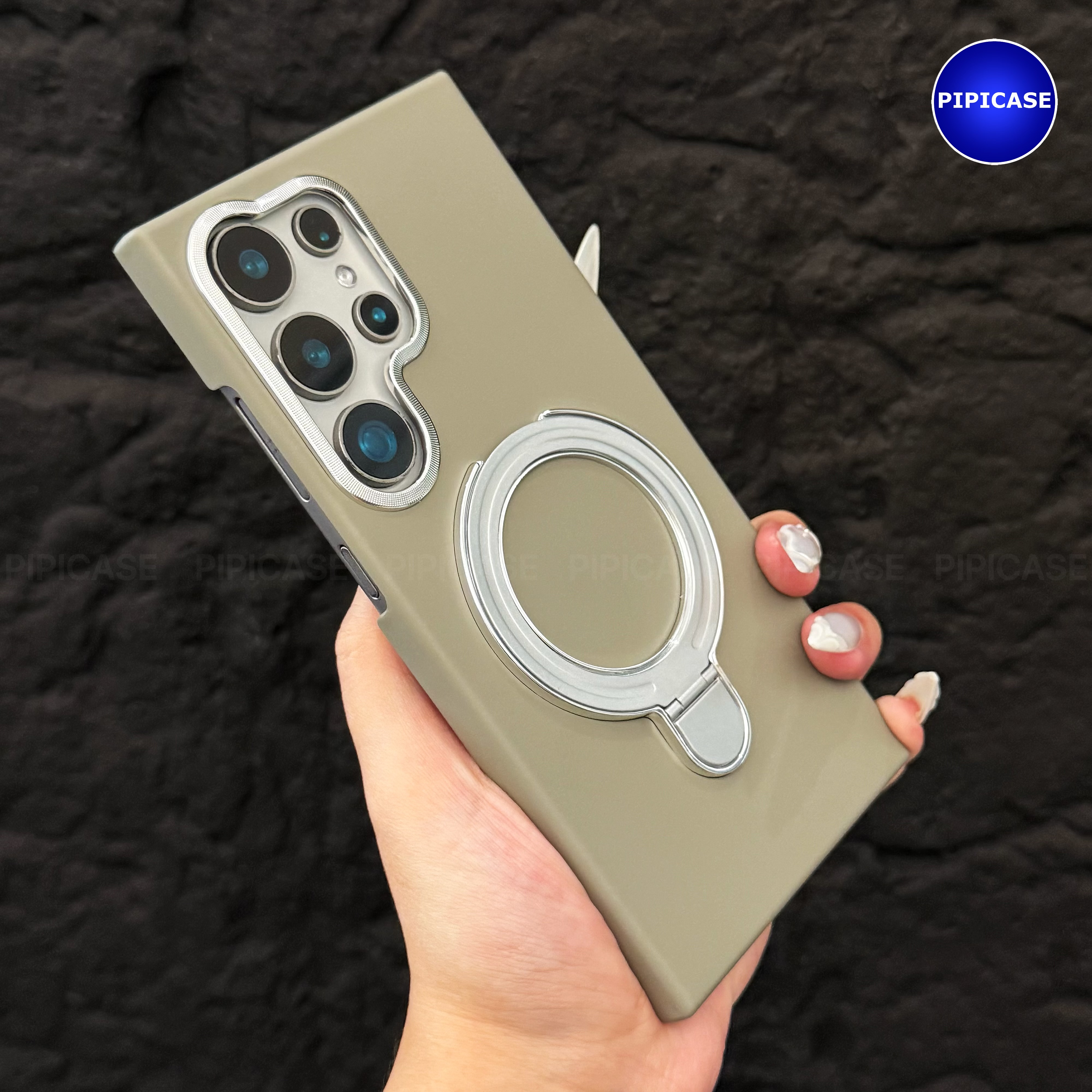 Ốp Lưng Samsung S23 Ultra 5G - Titan Force - Xám_thumbnail_3
