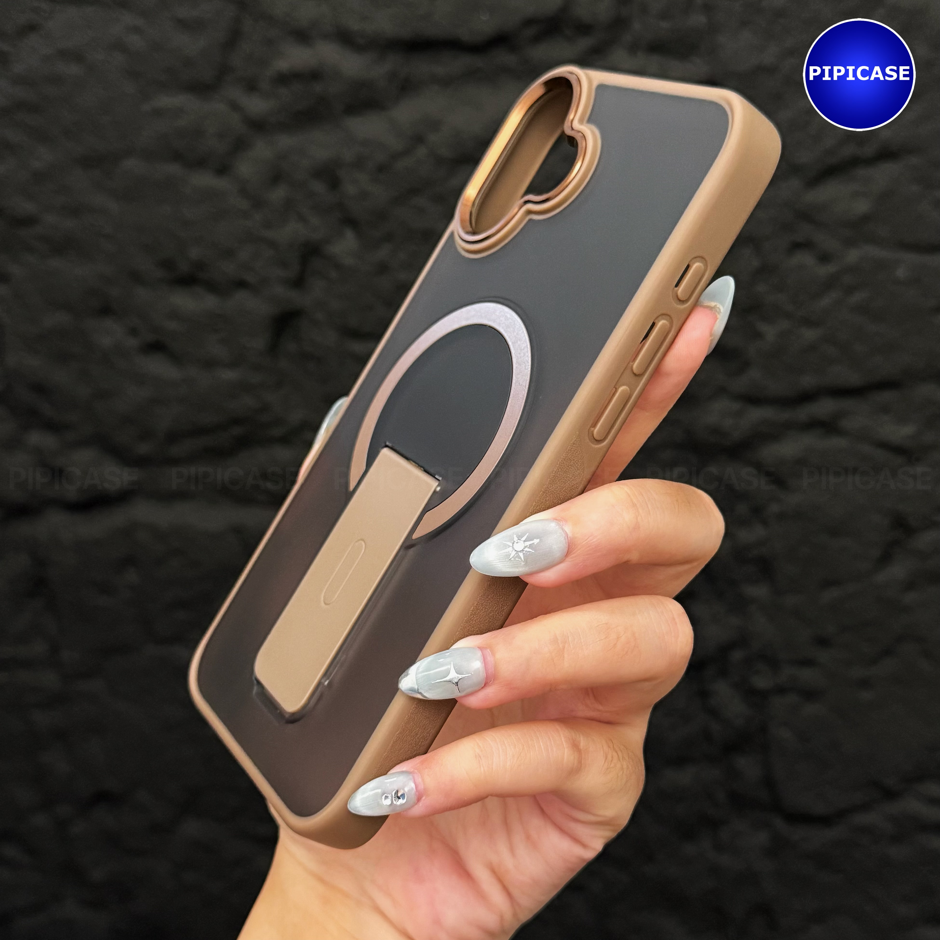 Ốp Lưng iPhone 16 Plus - Quin - Nâu_thumbnail_5