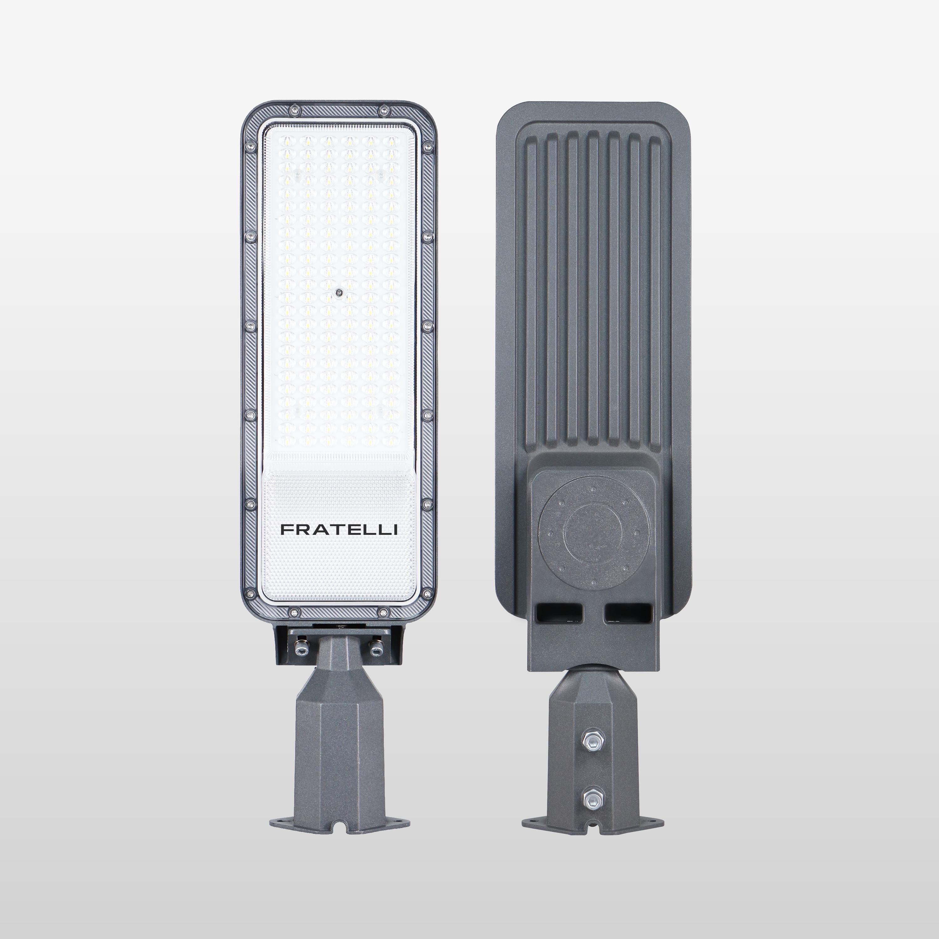 Đèn LED chiếu sáng đường Fratelli FRC 30W 50W 100W 150W ip66 siêu sáng ngoài trời chính hãng