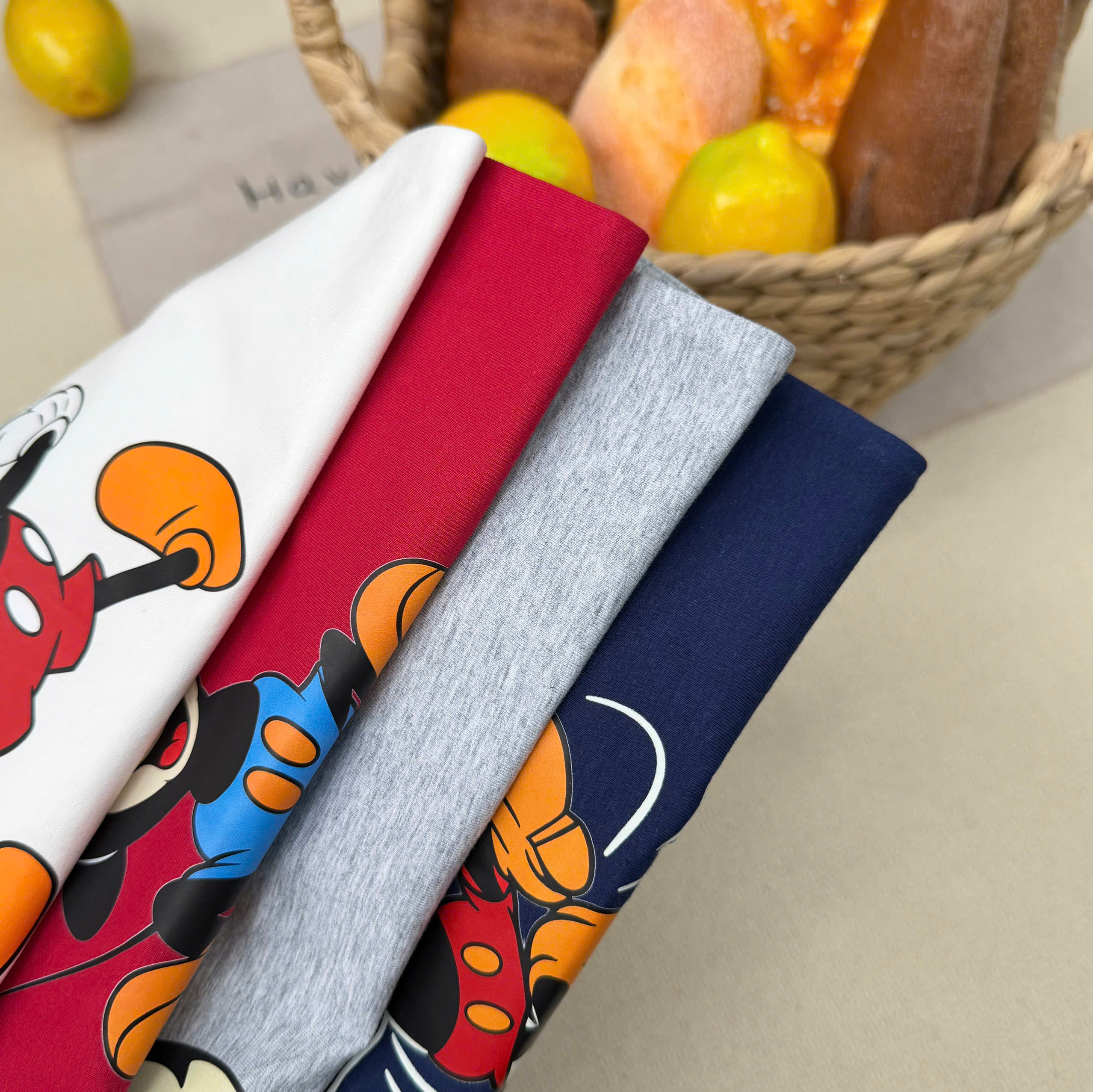 D22 SET 4 ÁO BA LỖ MICKEY ĐỦ KIỂU- A106.294