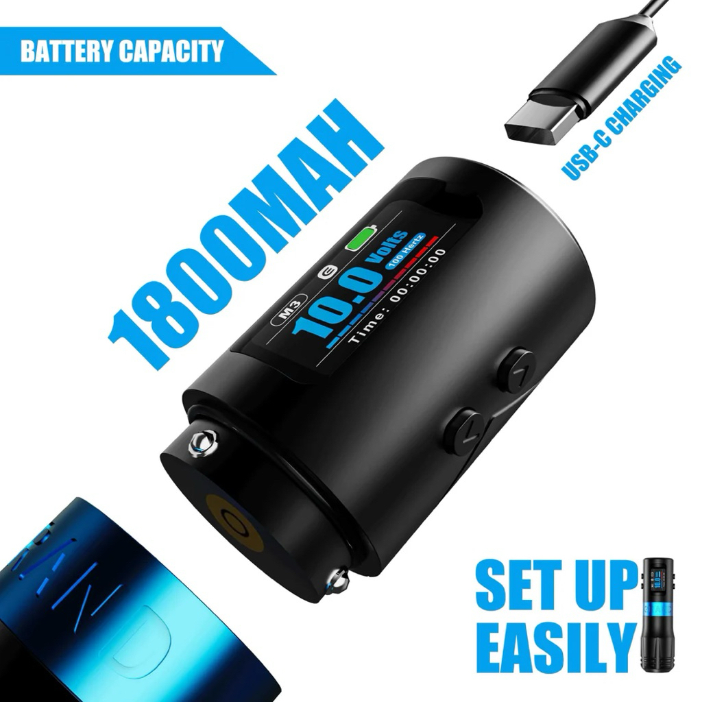Máy xăm EMALLA Grand G4 (Stroke 4.2mm) - Đập Hộp 🗃️_thumbnail_7