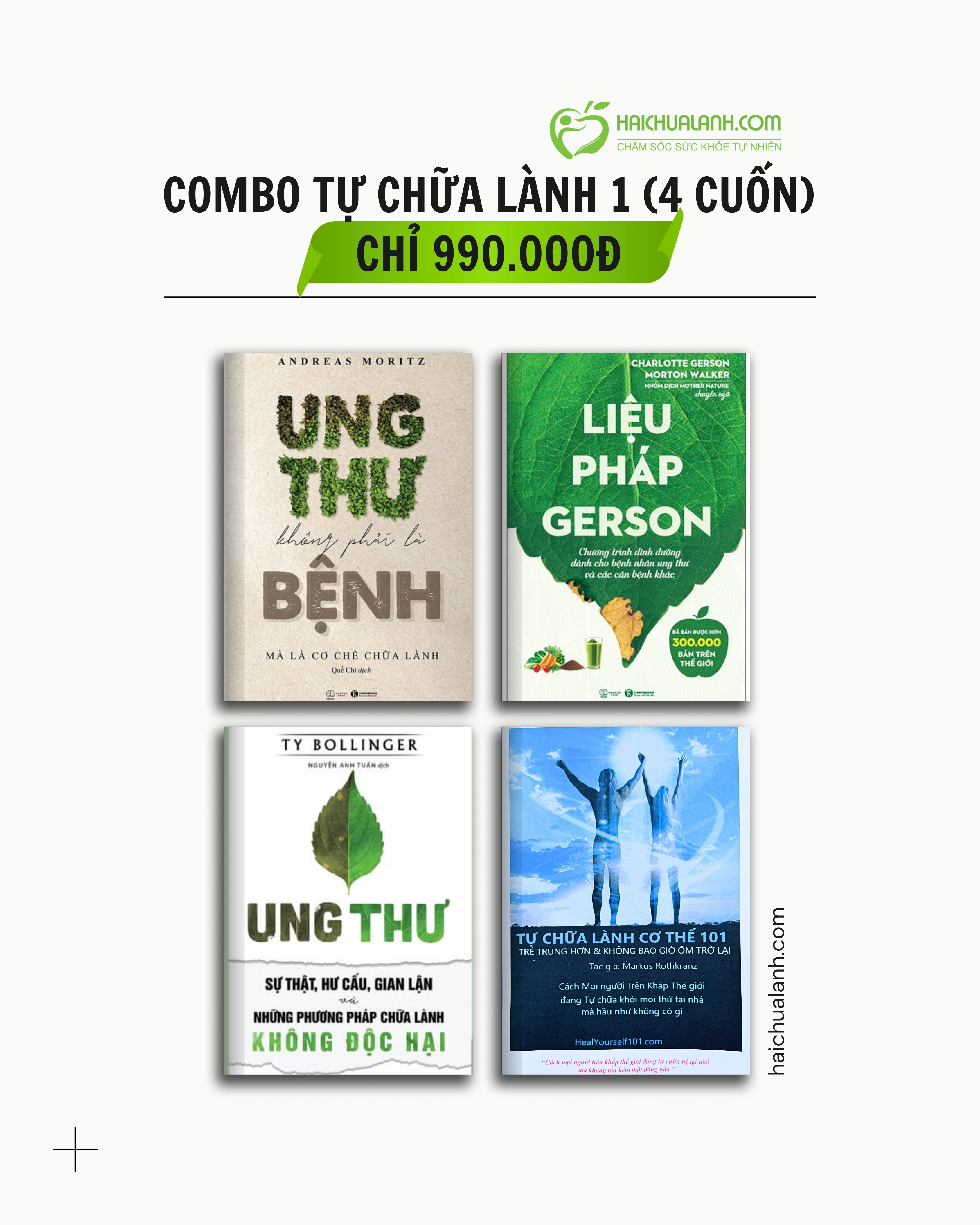 Combo Sách Tự Chữa Lành 1 (4 Cuốn)