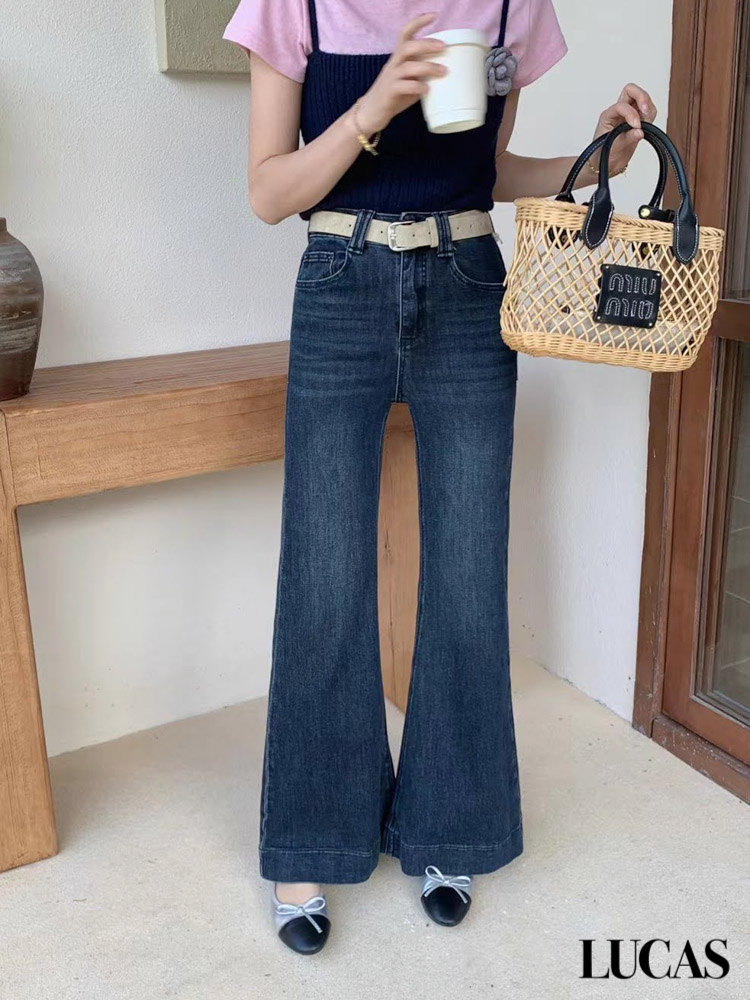 Quần Jeans ống loe 55601 DIDO mài nhẹ_thumbnail_5