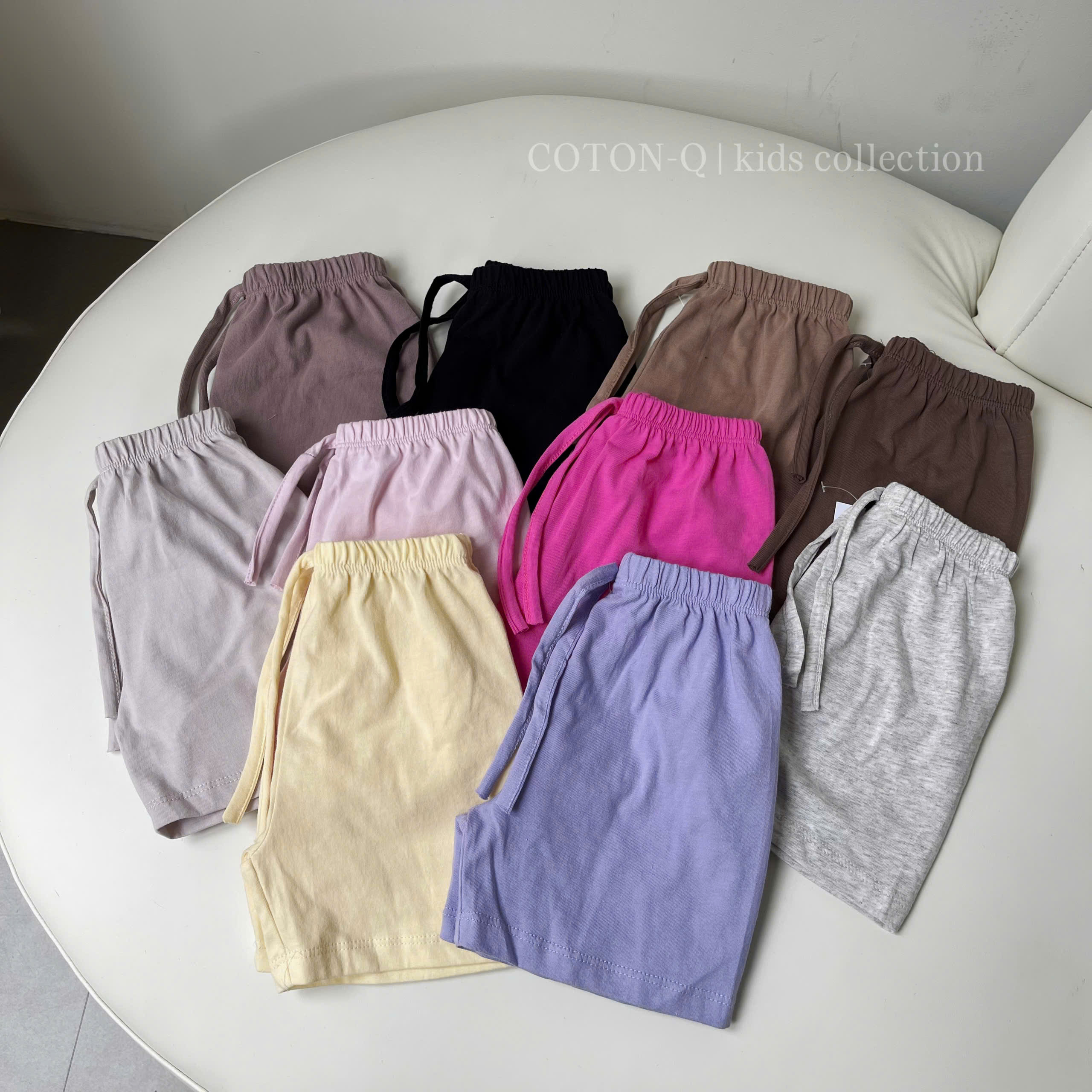 HE85 Set 5 quần thun bé gái ( NGẪU NHIÊN )