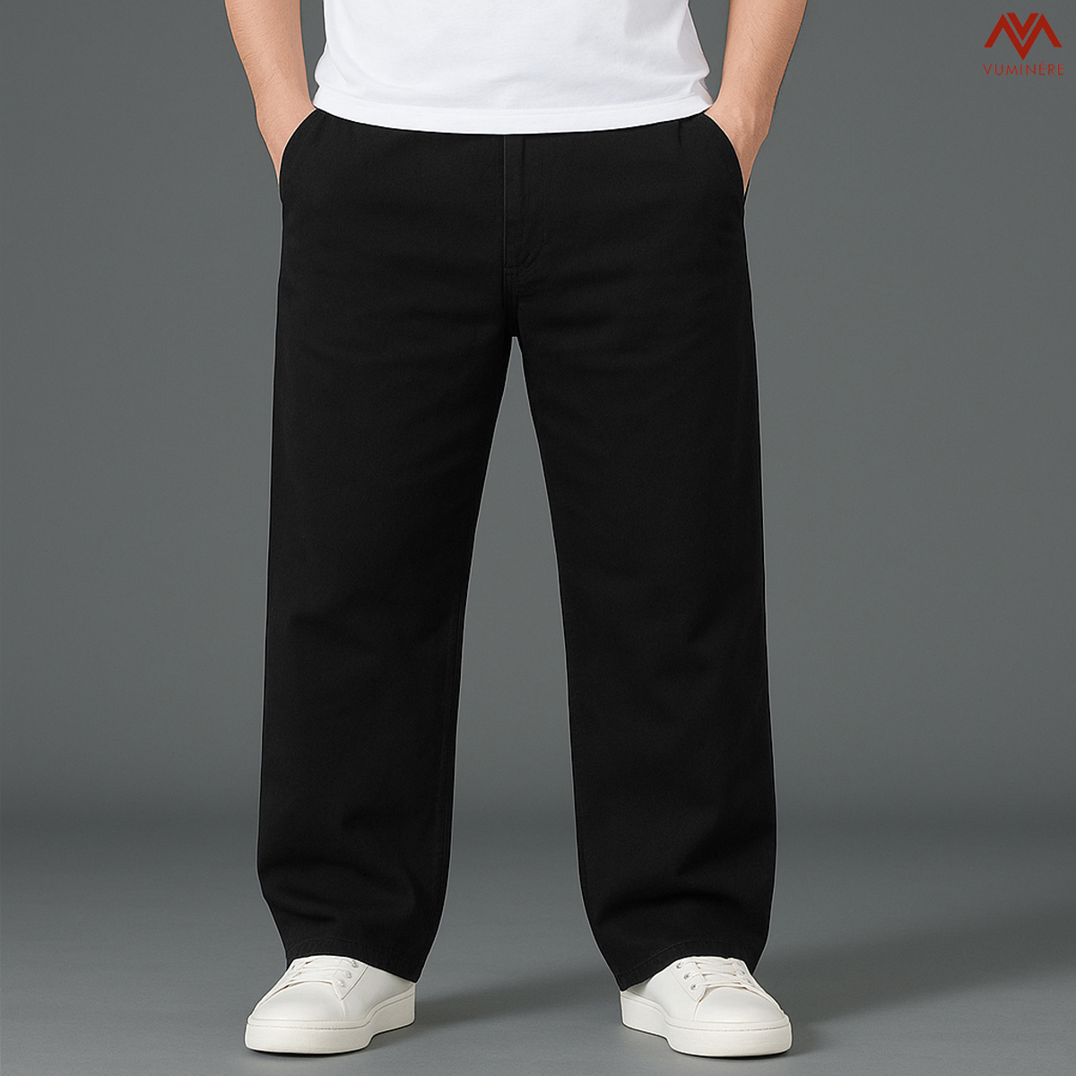Quần Jeans nam dáng suông rộng ( VM3 )