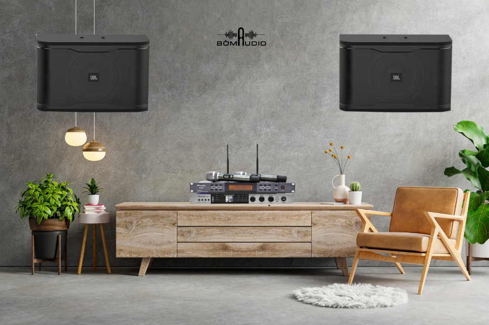 Combo Vang Số DBACOUSTIC S500II + Micro DBACOUSTIC DB450 II + Loa JBL RM 210 - B120