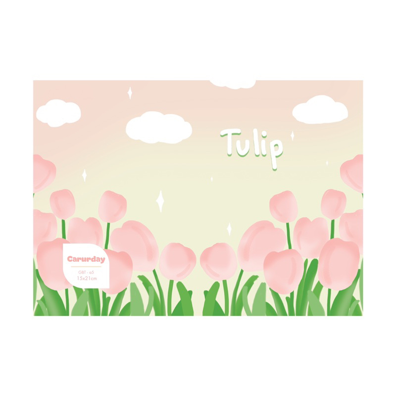 Giấy bao tập HOA TULIP siêu đáng yêu - Giấy bóng dày chất lượng, hình in rõ nét, màu sắc tươi tắn_thumbnail_6