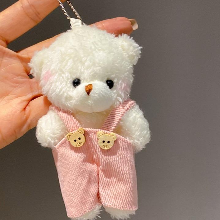 Móc Gấu Bông Mini Yem Phối Cá Tính Xinh Yêu Cute PK014