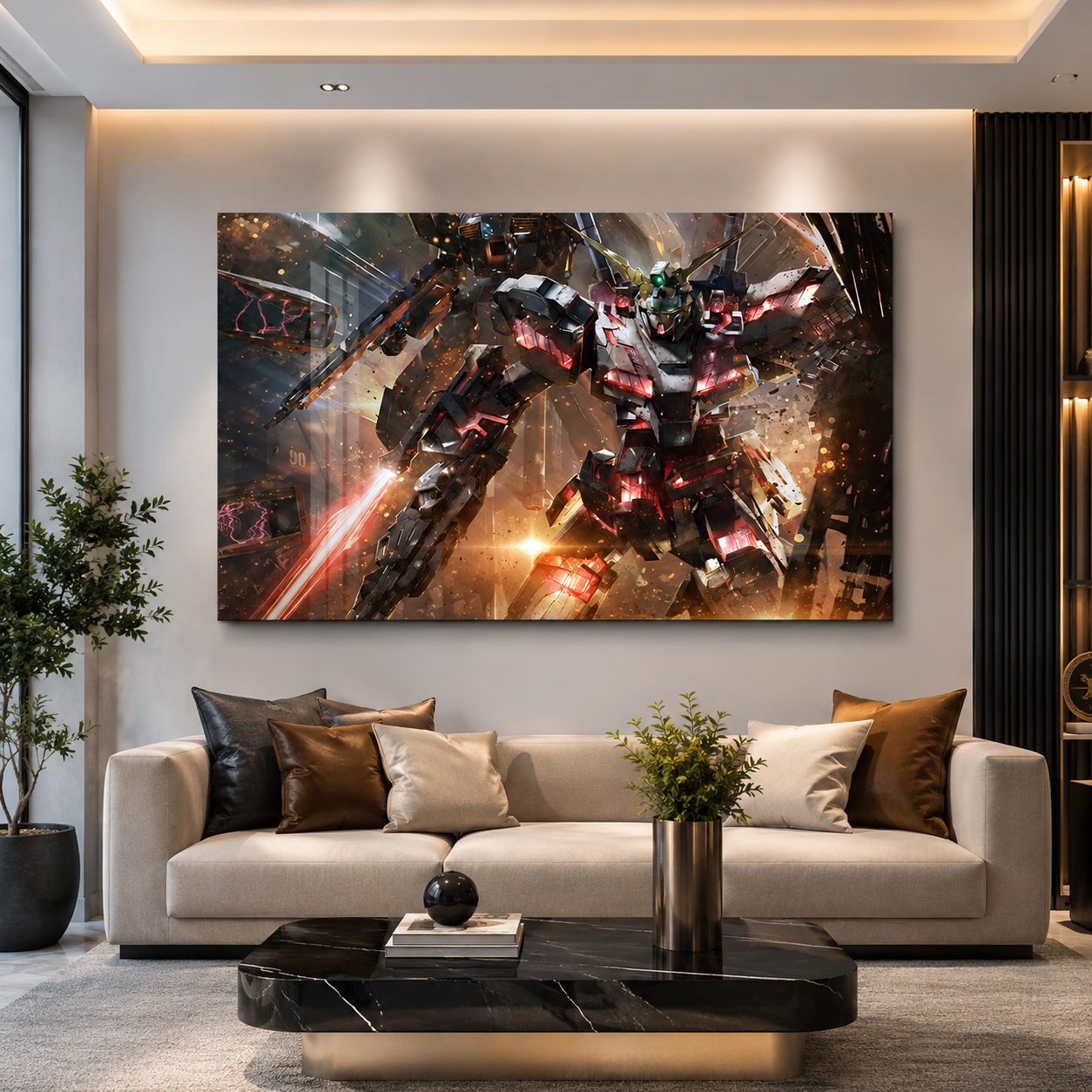 Mobile Suit Gundam Unicorn - Unicorn Gundam Destroy Mode Kích Hoạt — ANI-GDM-742