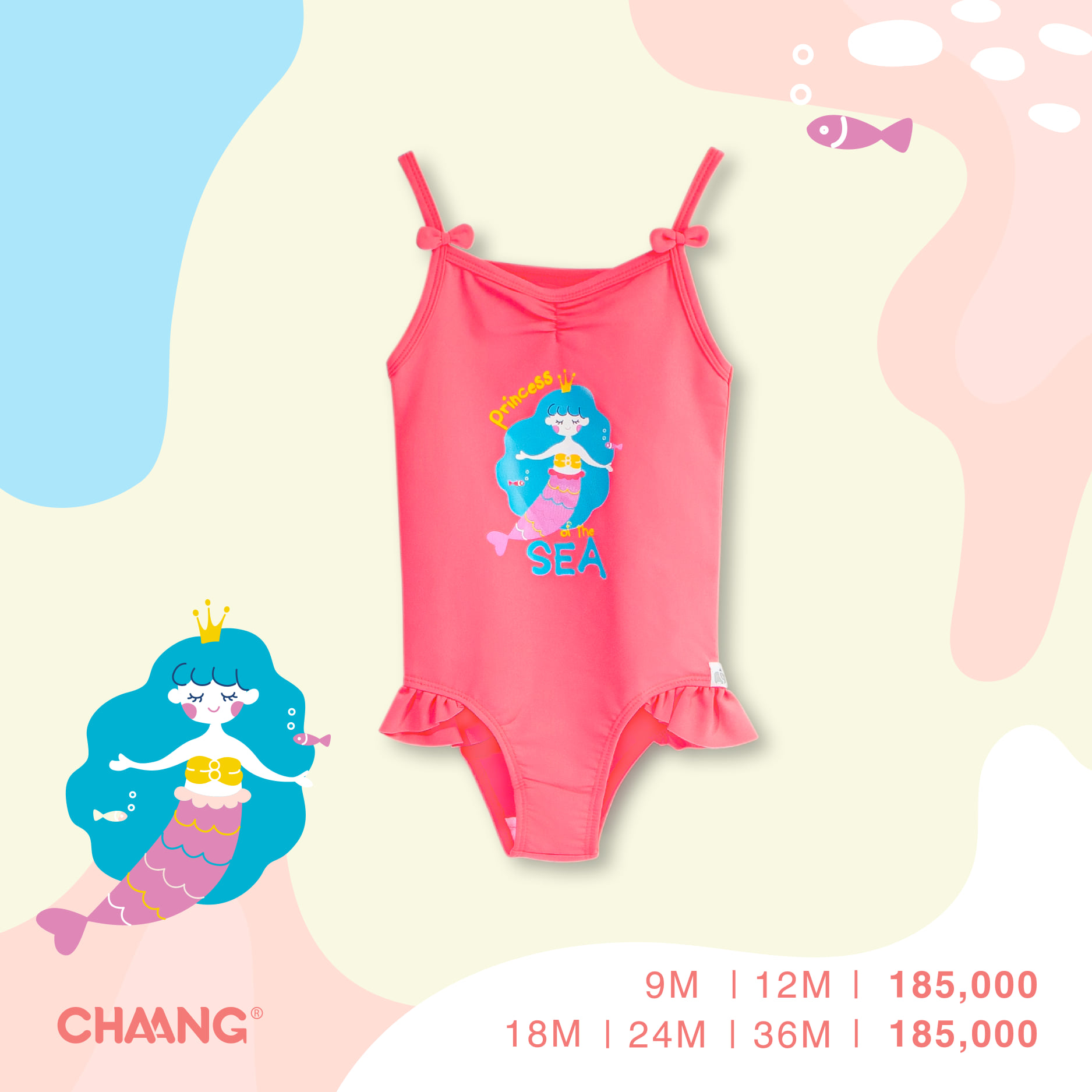 SALE - Bộ bơi liền CHAANG