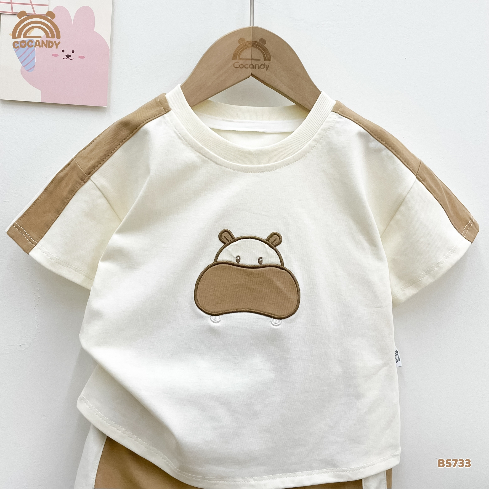 Bộ cộc NÂU phối trắng hình hà mã_thumbnail_2