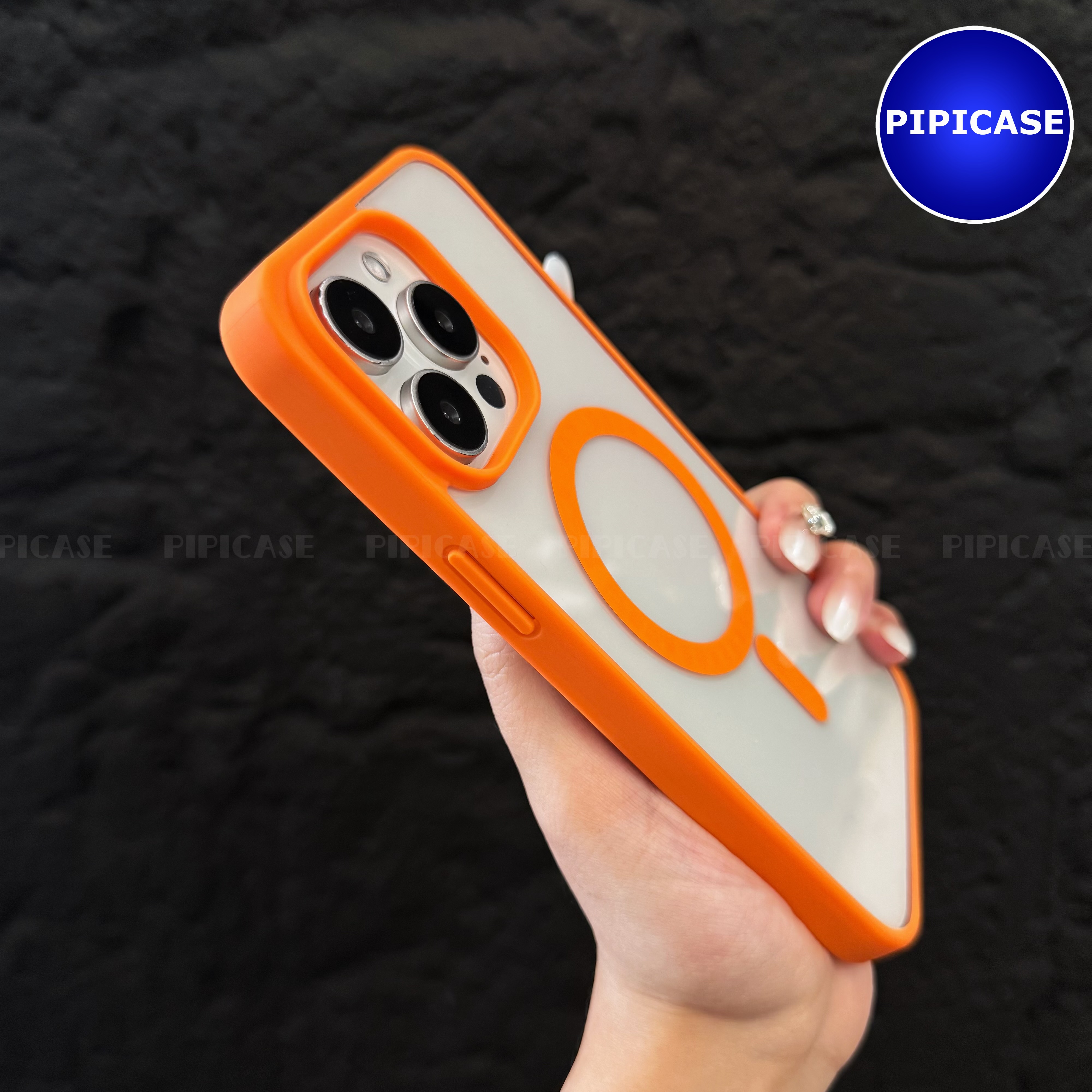 Ốp Lưng iPhone 14 Pro Max - Chic - Cam_thumbnail_3