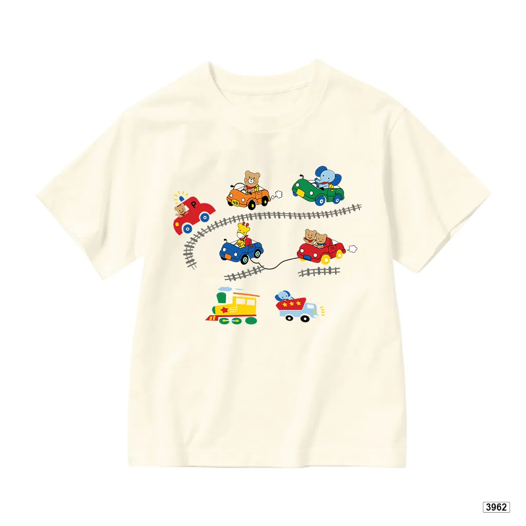 Áo thun trẻ em bé trai bé gái hoạt hình Xe lửa Kado 3962_thumbnail_8