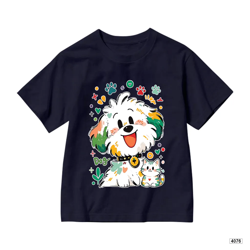Áo thun bé trai bé gái Cún cầu vòng đáng yêu Kado 4076_thumbnail_12
