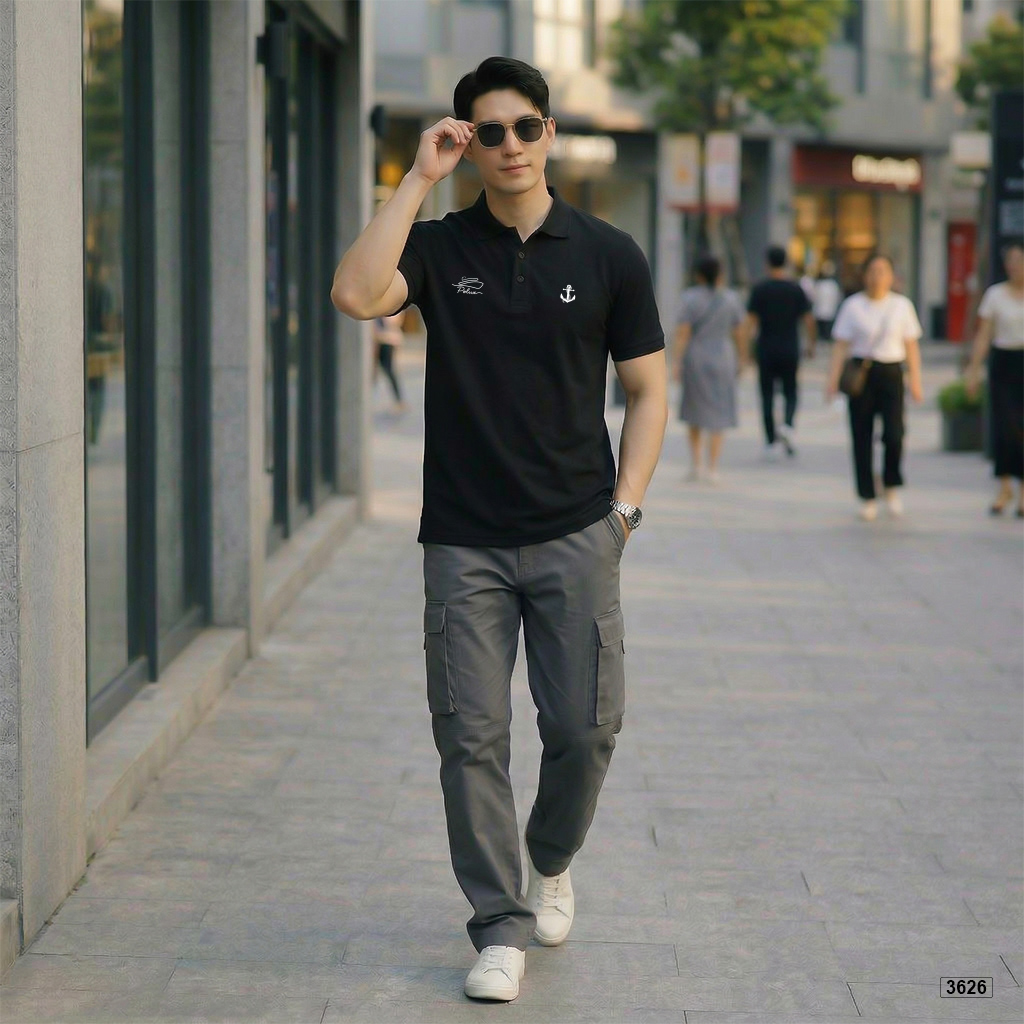 Áo polo nam chất cá sấu form vừa trẻ trung dễ phối Polux 3626_thumbnail_5