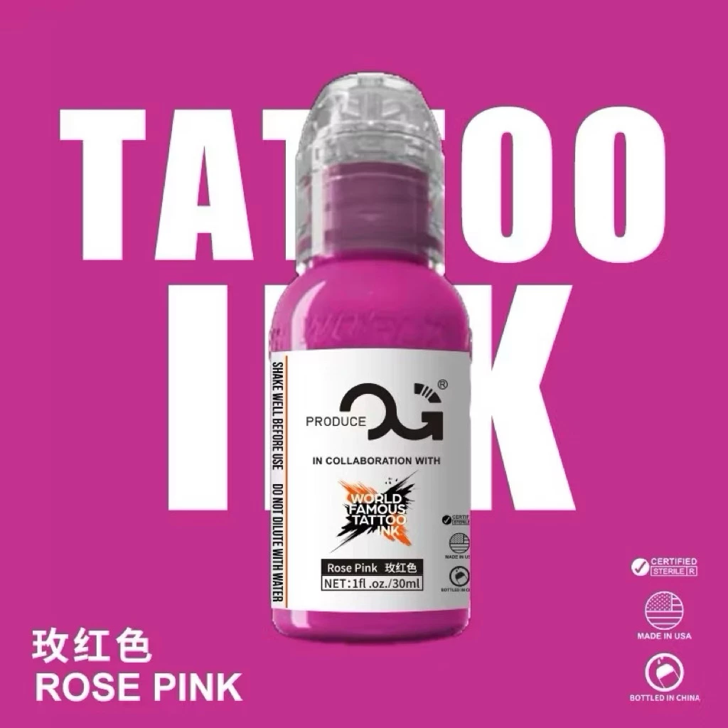 OG x World Famous Ink - Rose Pink