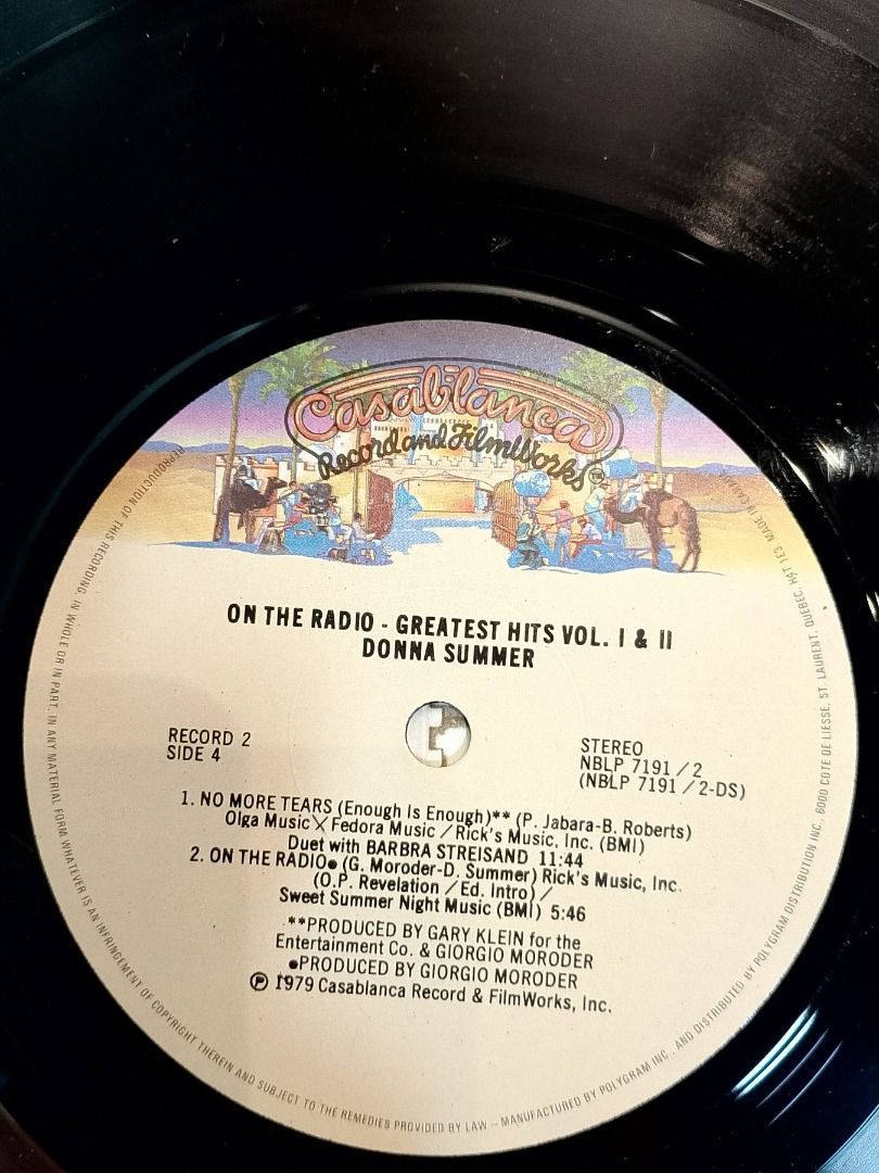 DONNA SUMMER - ON THE RADIO GREATEST HITS VOL. I & II_thumbnail_2