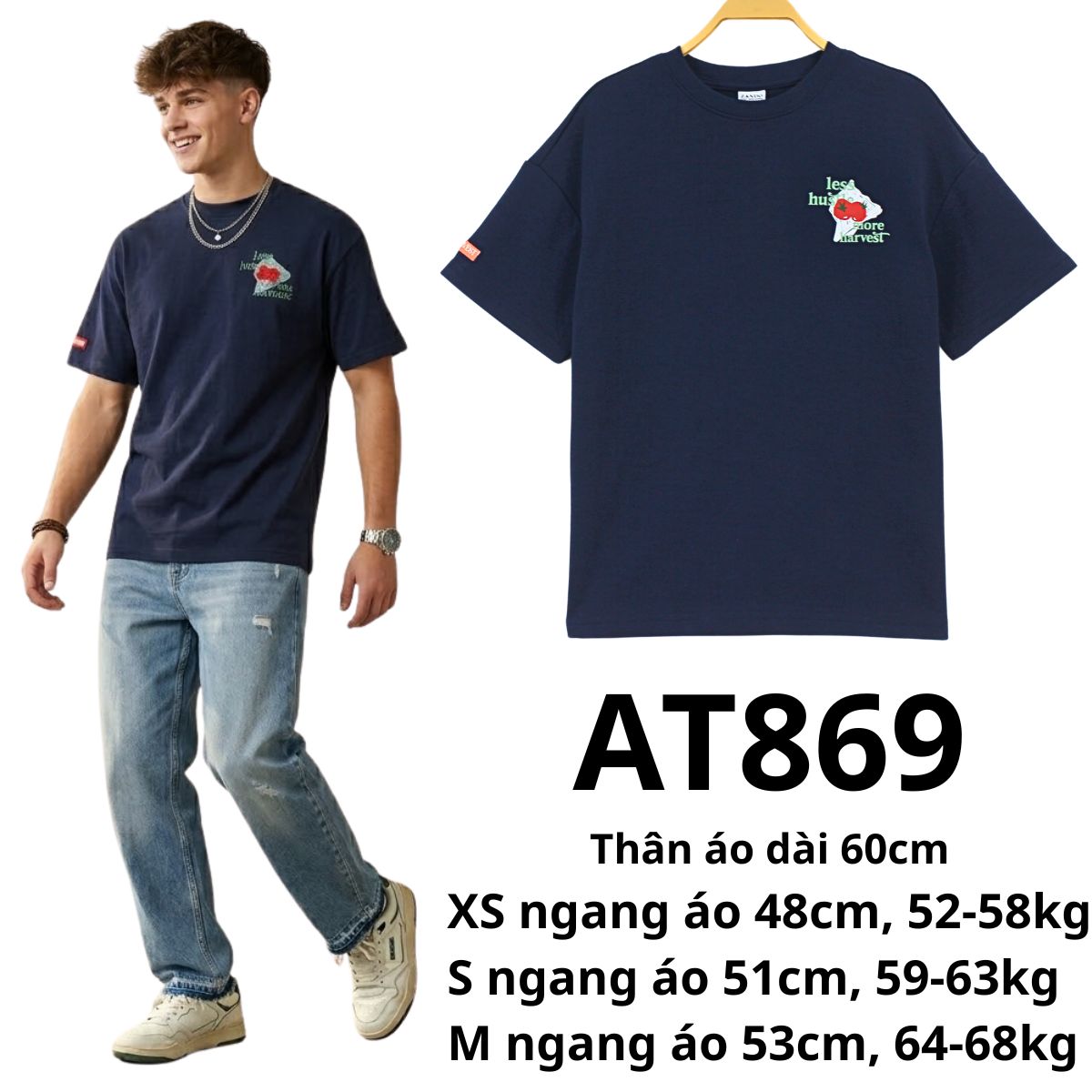 AT869- ÁO THUN NAM