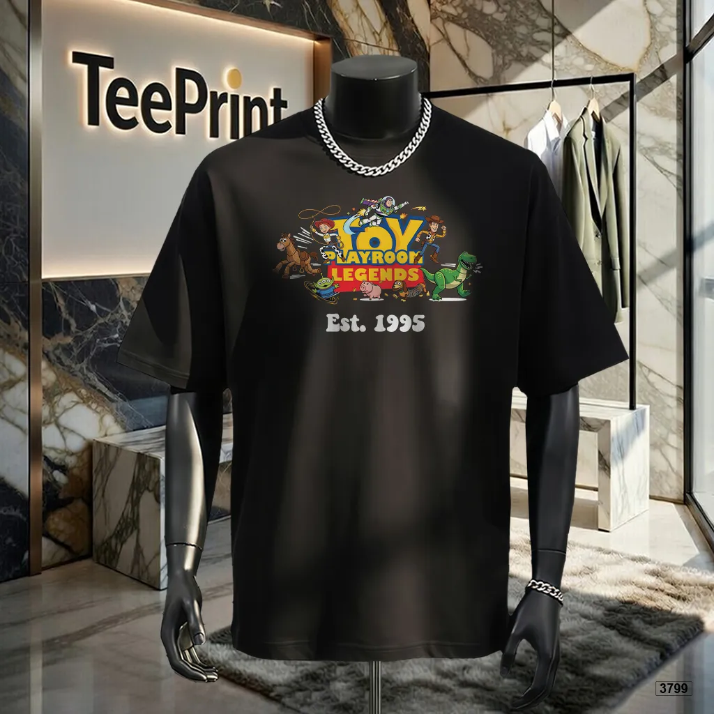 Áo thun Toy Story vintage tee dễ phối cho outfit hằng ngày TeePrint 3799