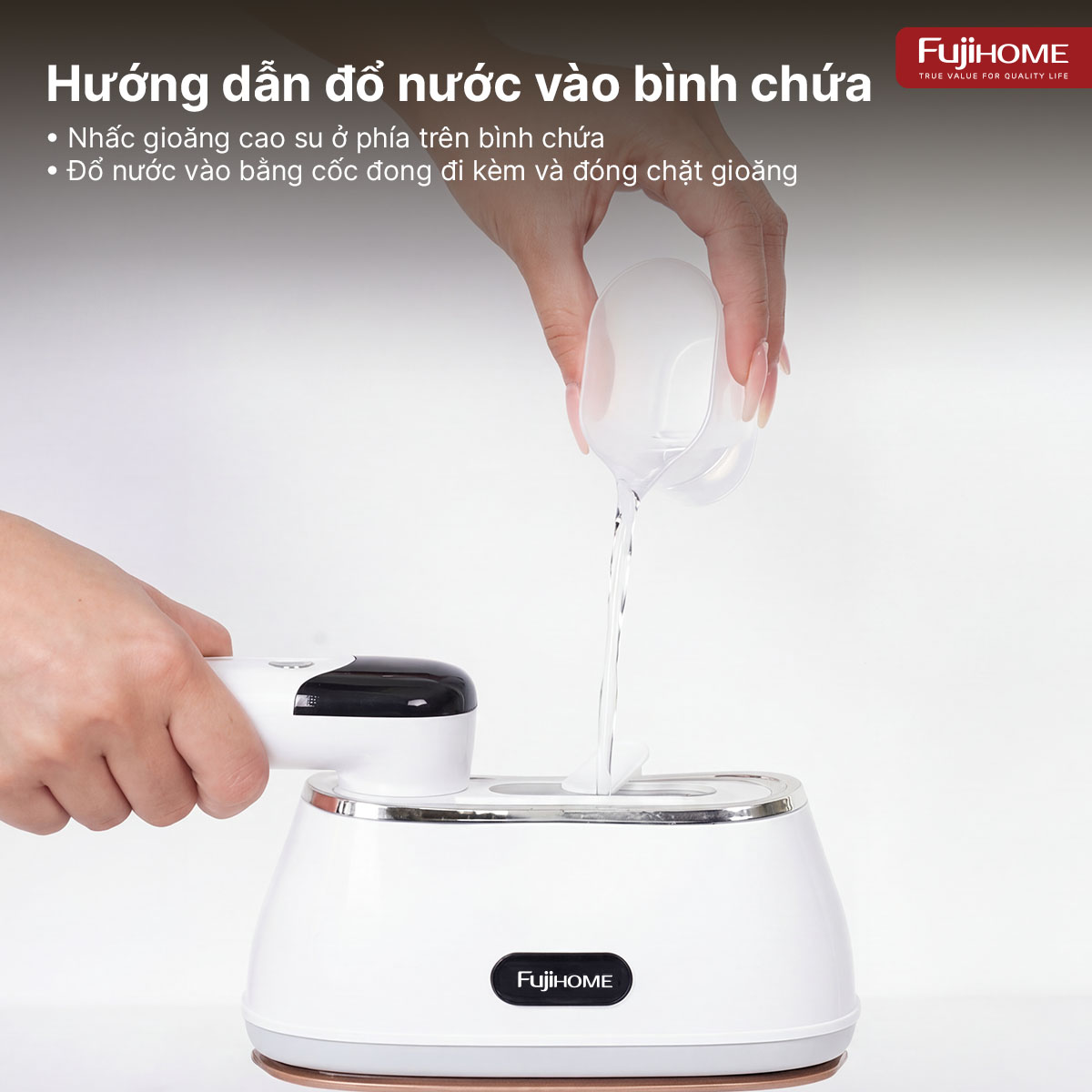 Bàn là hơi nước cầm tay gấp gọn Fujihome SI200CW ( điều chỉnh được lượng hơi nước )_thumbnail_9