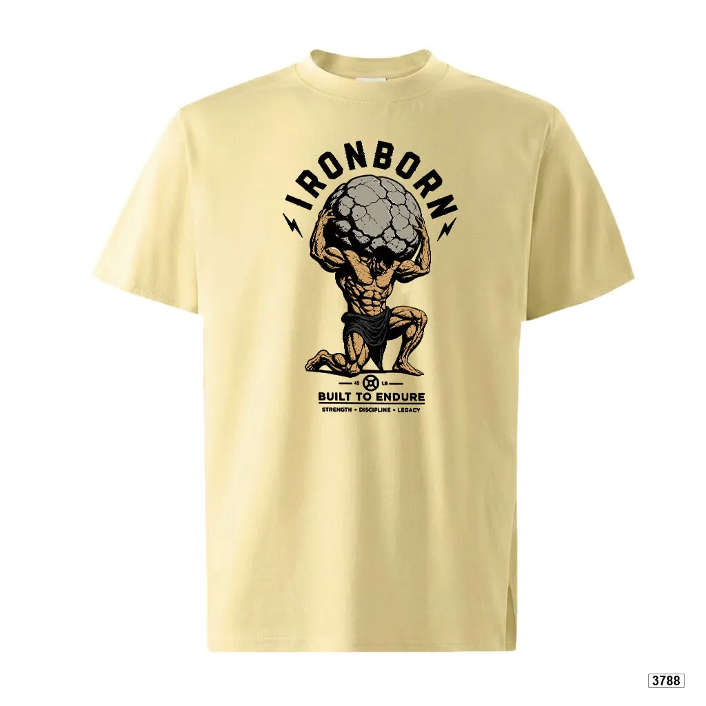 Áo thun nam oversize Ironborn phong cách đường phố basic TeePrint 3788_thumbnail_0