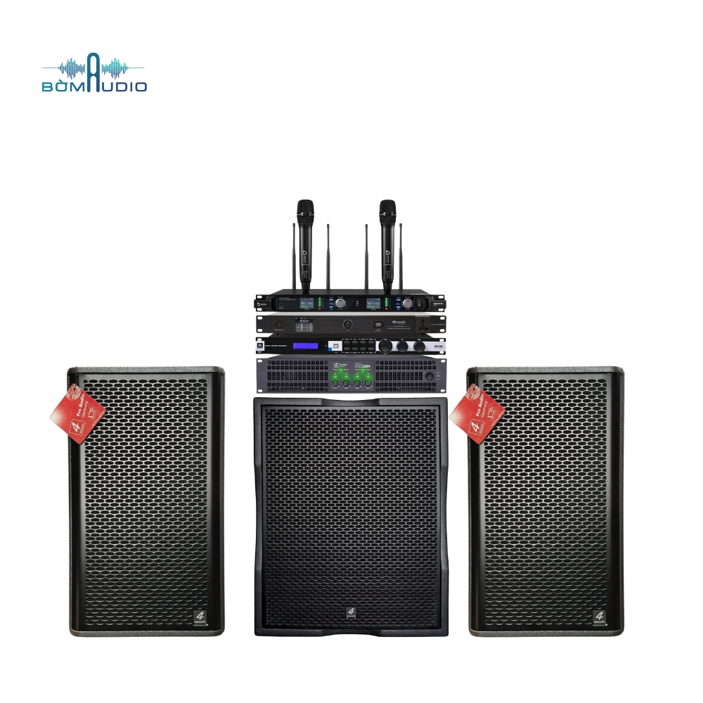 Combo Karaoke 4M4 Vang Số JBL KX180A + Micro DB S750PRO MKII + Cục Đẩy 4ACOUSTIC SQ-3204  + Quản Lý Nguồn DBACOUSTIC SP 10PLUS + Loa Full 4ACOUSTIC PCS - V12 + Loa Sub 4ACOUSTIC 118BS_thumbnail_1