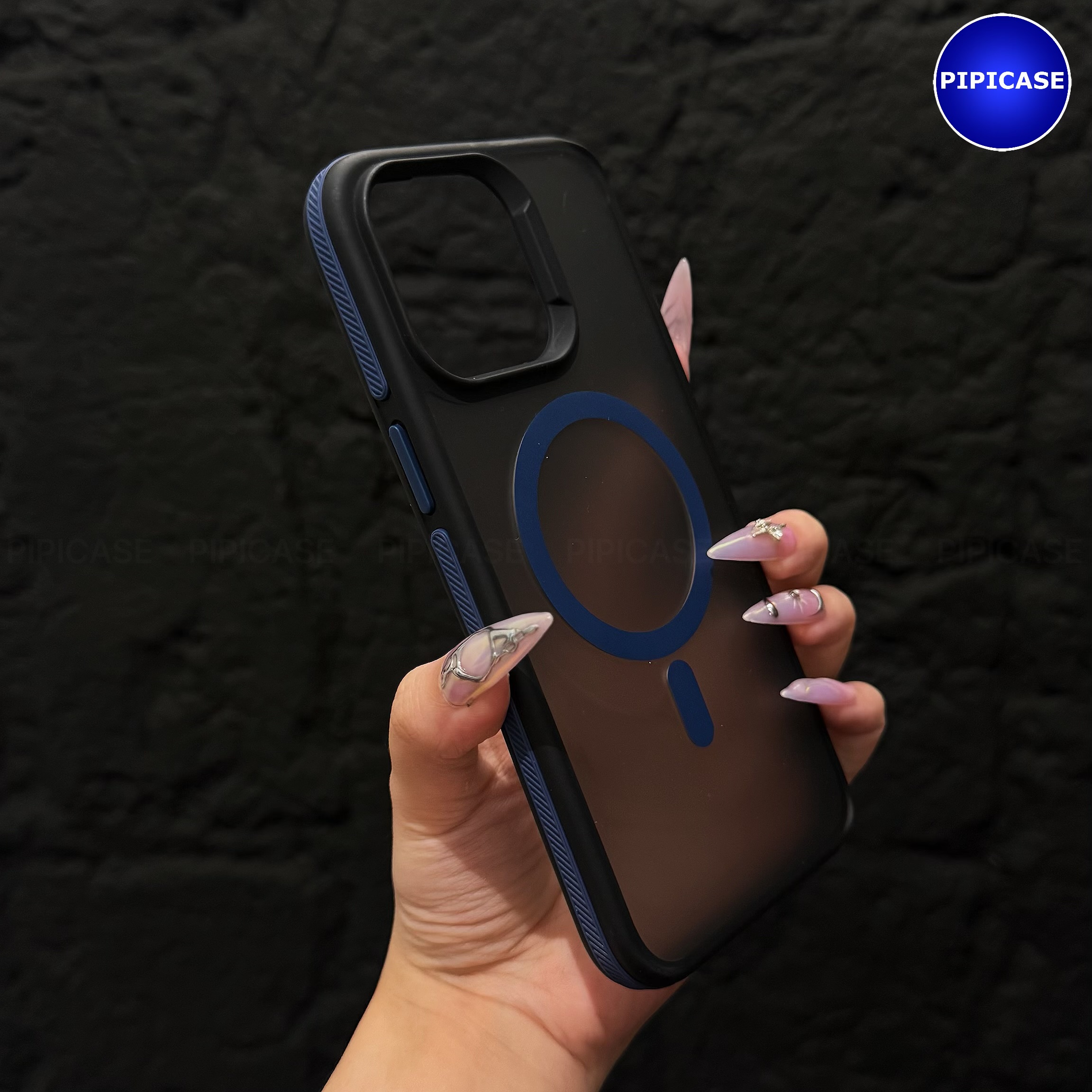 Ốp Lưng iPhone 15 Pro Max - Map - Xanh Dương_thumbnail_3