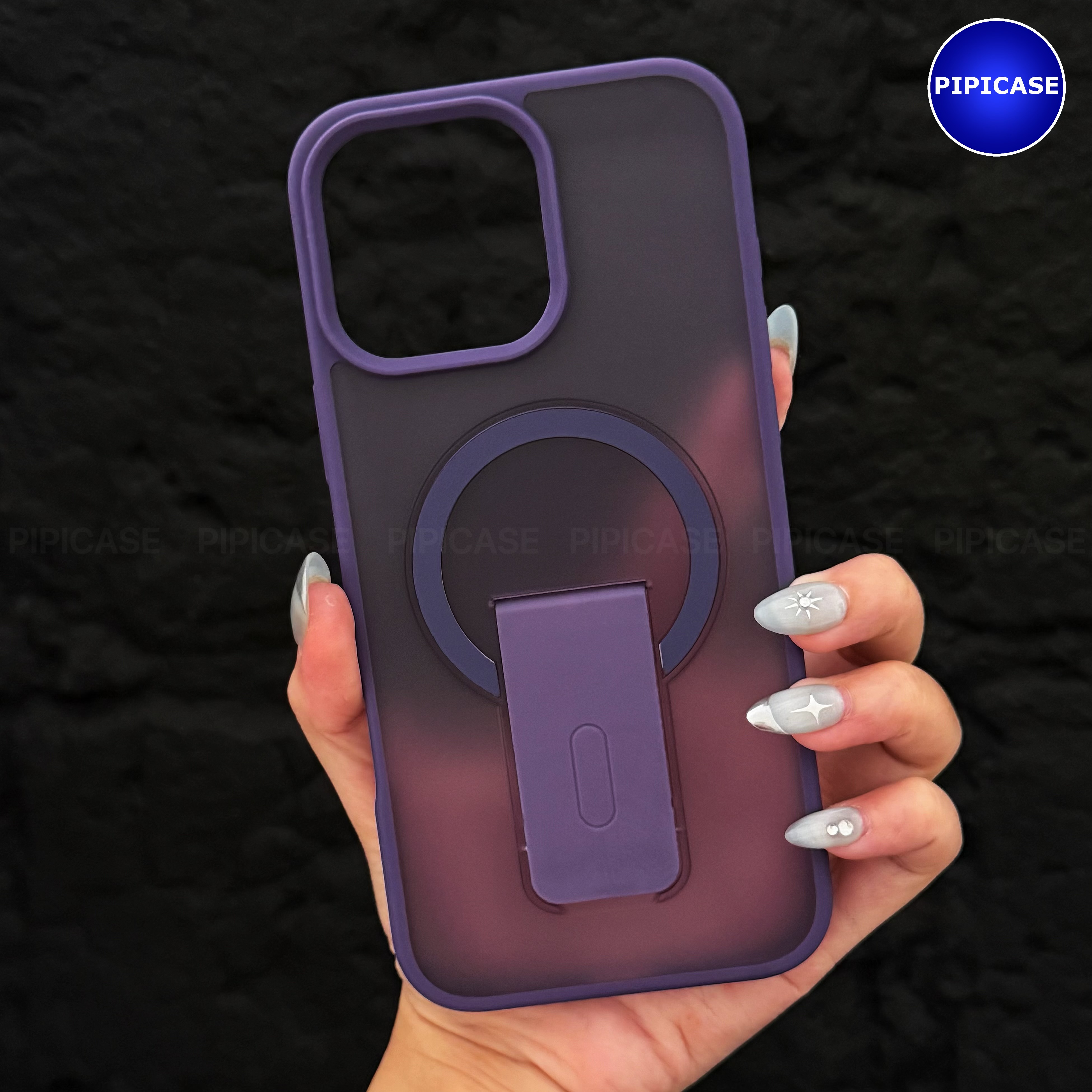 Ốp Lưng iPhone 16 Pro Max - Quin - Tím Đậm_thumbnail_13