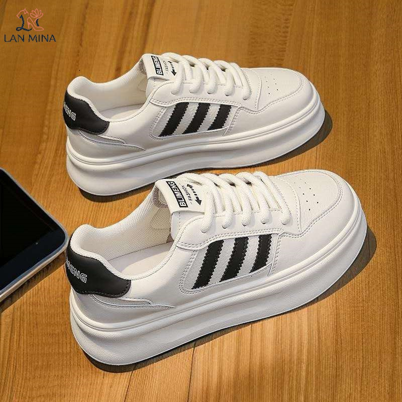 Giày 3 Gạch Tăng Chiều Cao - Sang - Đẹp - Chất - Phù Hợp Mọi OutFit_thumbnail_6