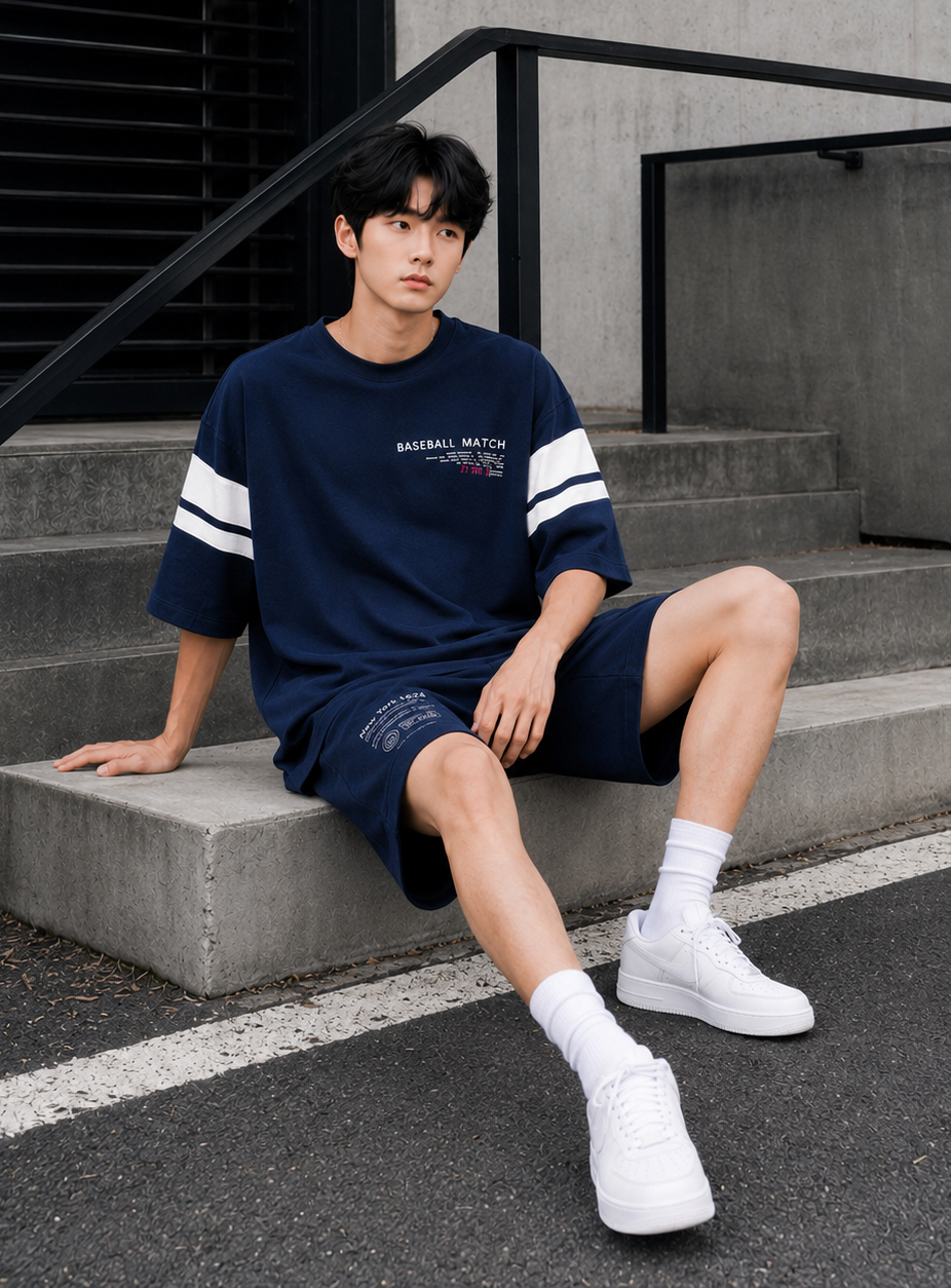 Quần short nỉ bé trai màu xanh đen NY1624_thumbnail_1