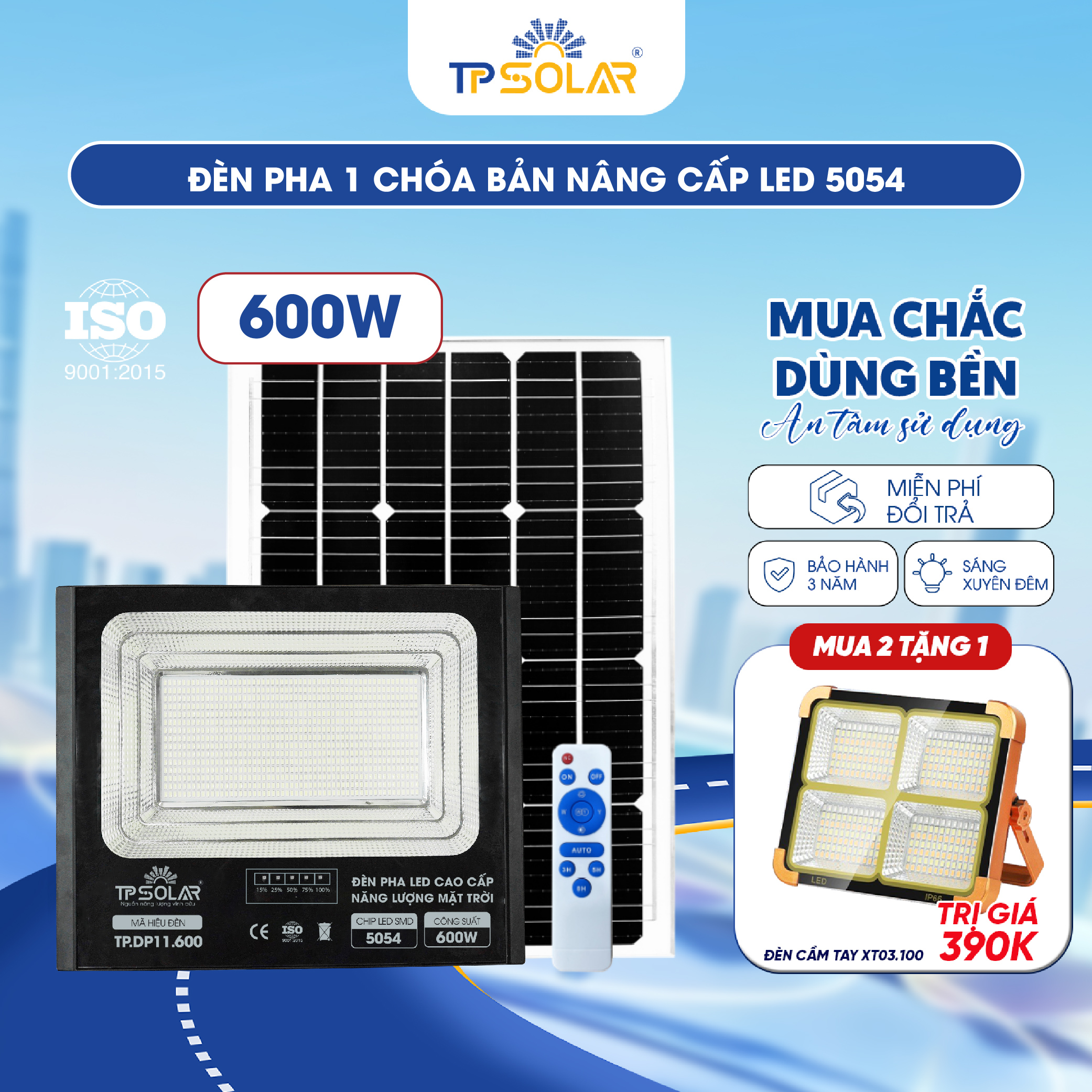 Đèn pha LED 1 chóa cao cấp năng lượng mặt trời TP SOLAR DP11_thumbnail_10